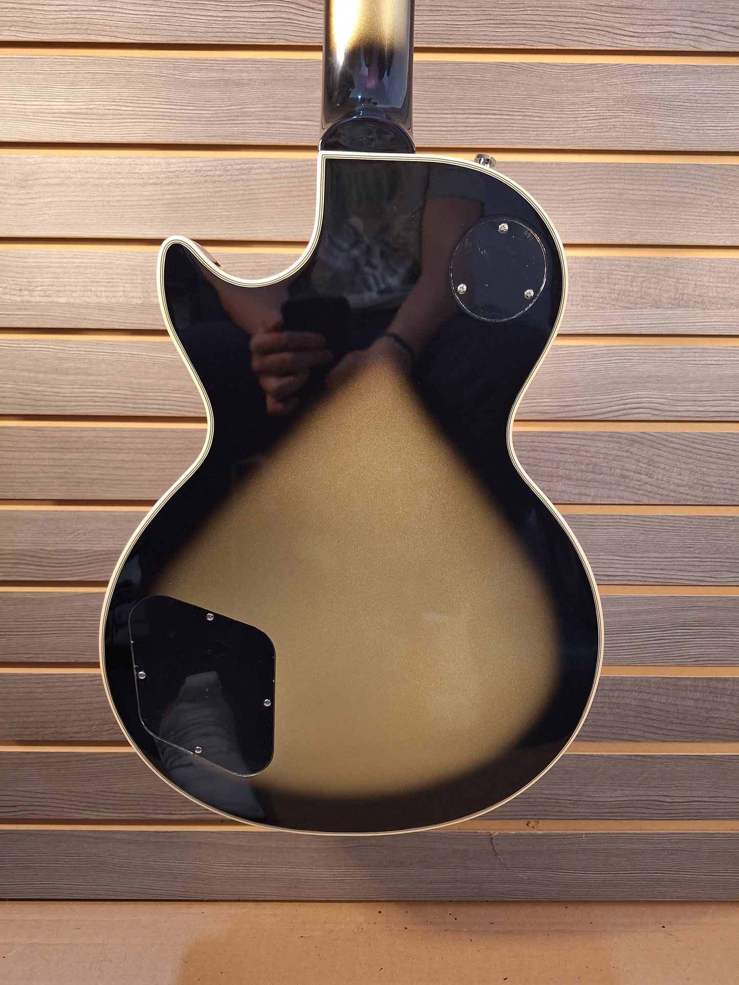 Epiphone Adam Jones 1979 Les Paul Custom Electric Guitar Antique Silverburst With Hardcase
