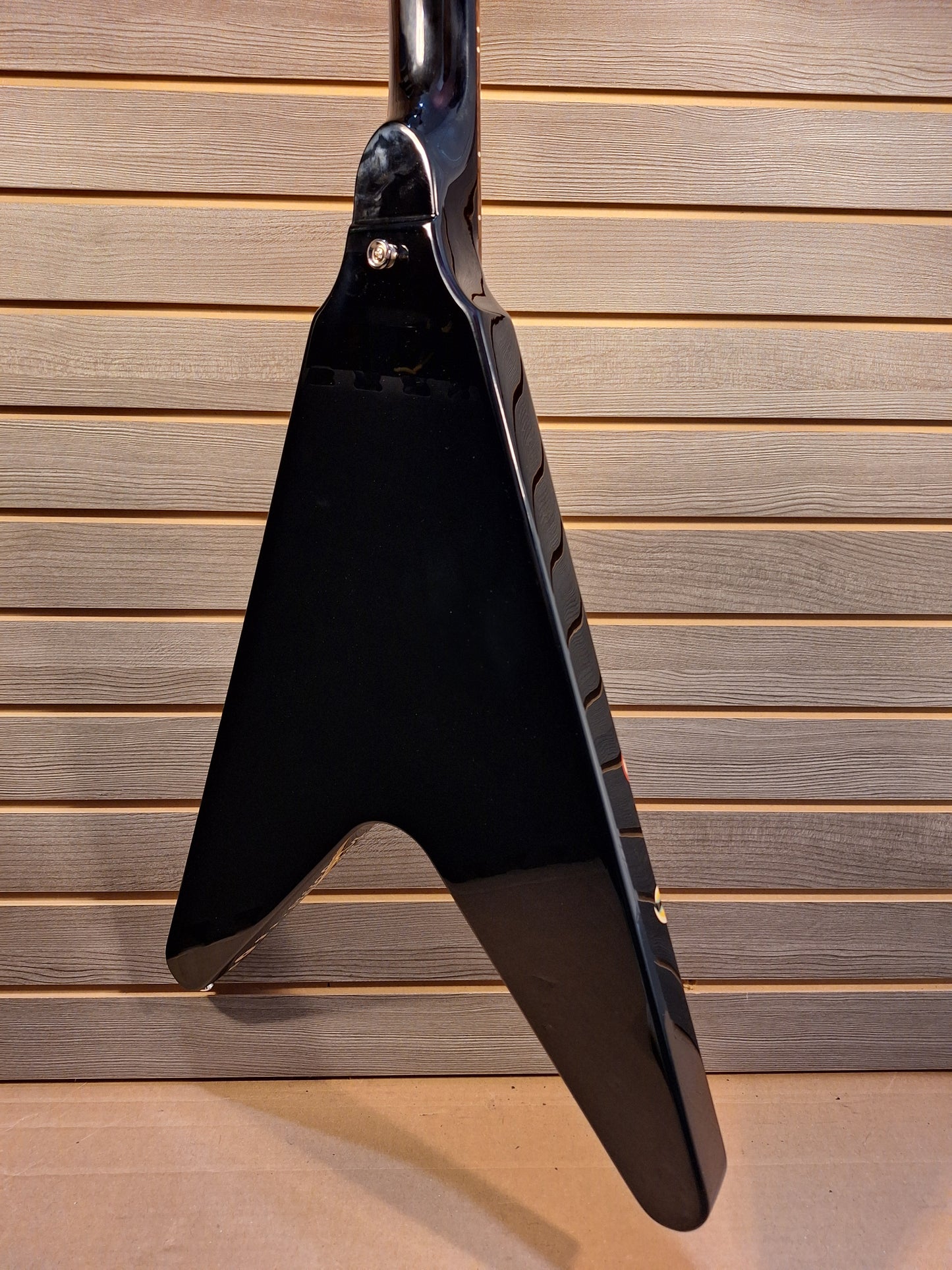 Epiphone Jimi Hendrix "Love Drops" Flying V Electric Guitar Ebony