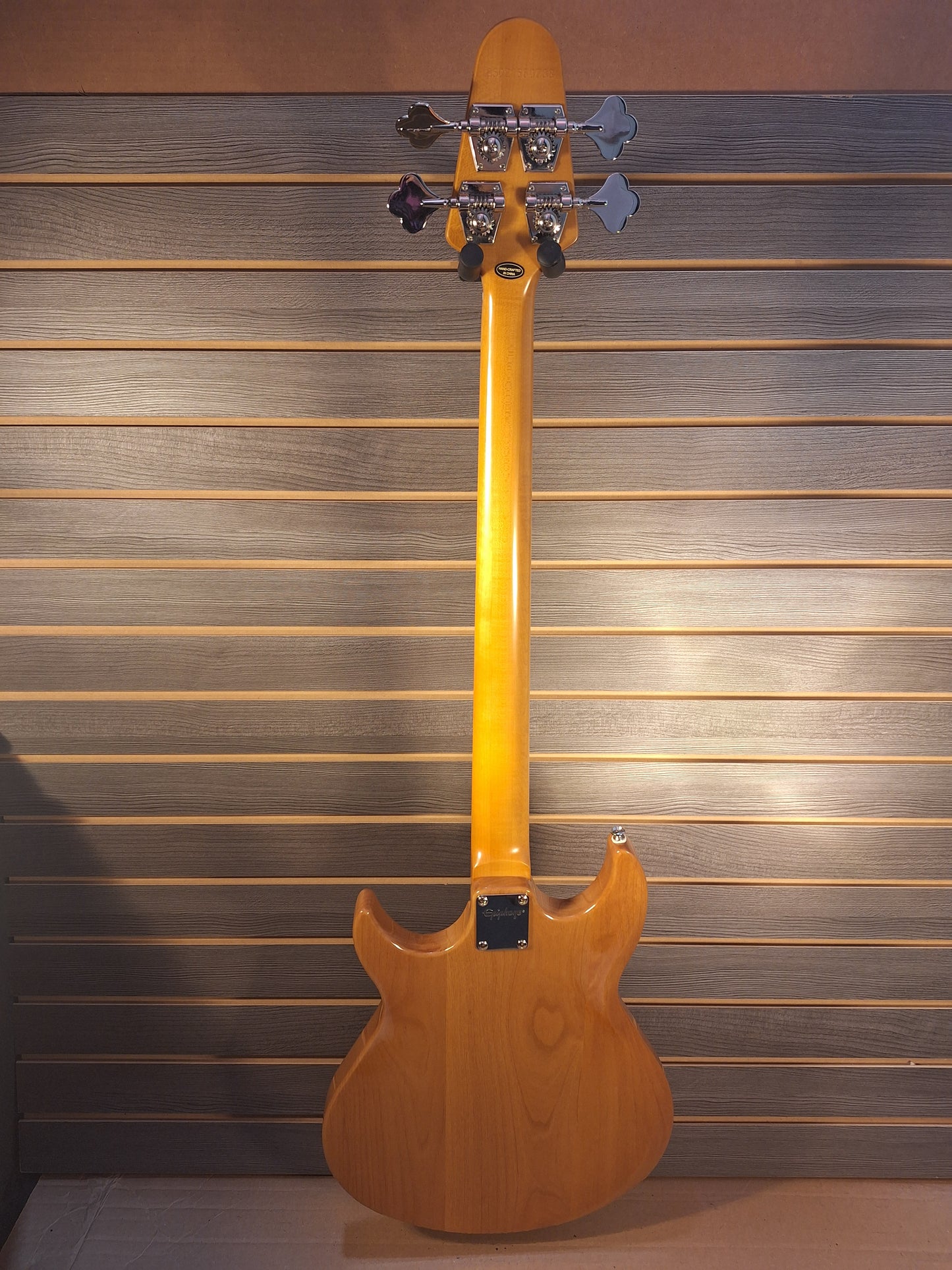 Epiphone Grabber Bass Natural With Premium Gig Bag
