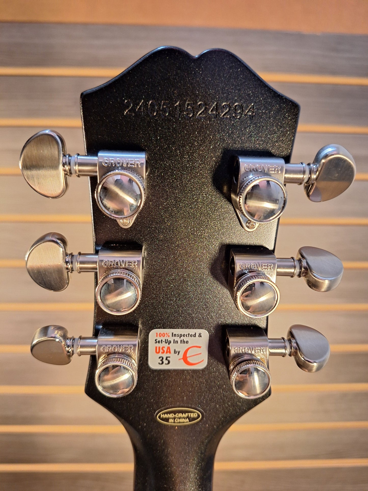 Epiphone Les Paul Prophecy Electric Guitar-Aged Jet Black Metallic