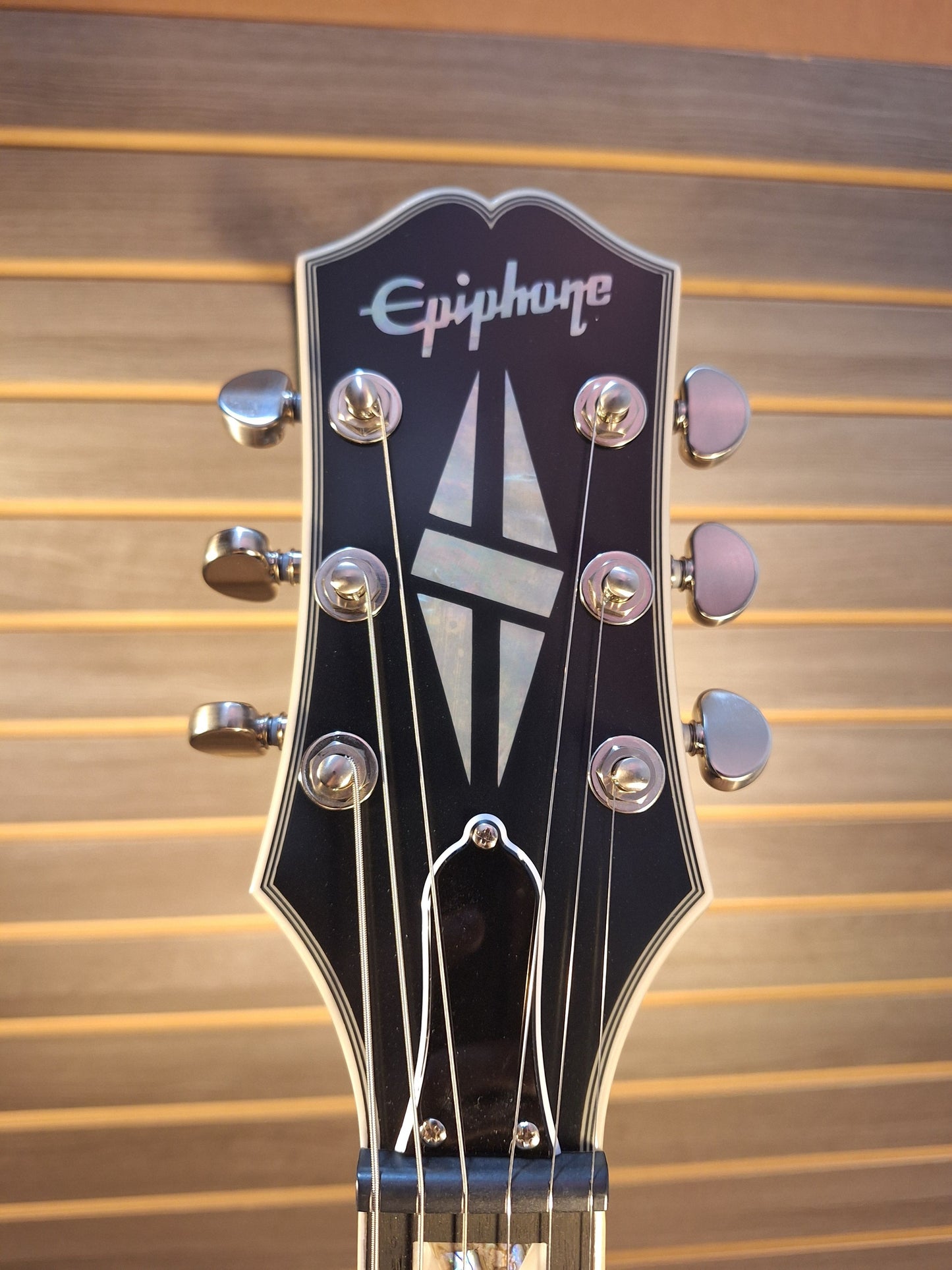 Epiphone Les Paul Prophecy Electric Guitar-Aged Jet Black Metallic