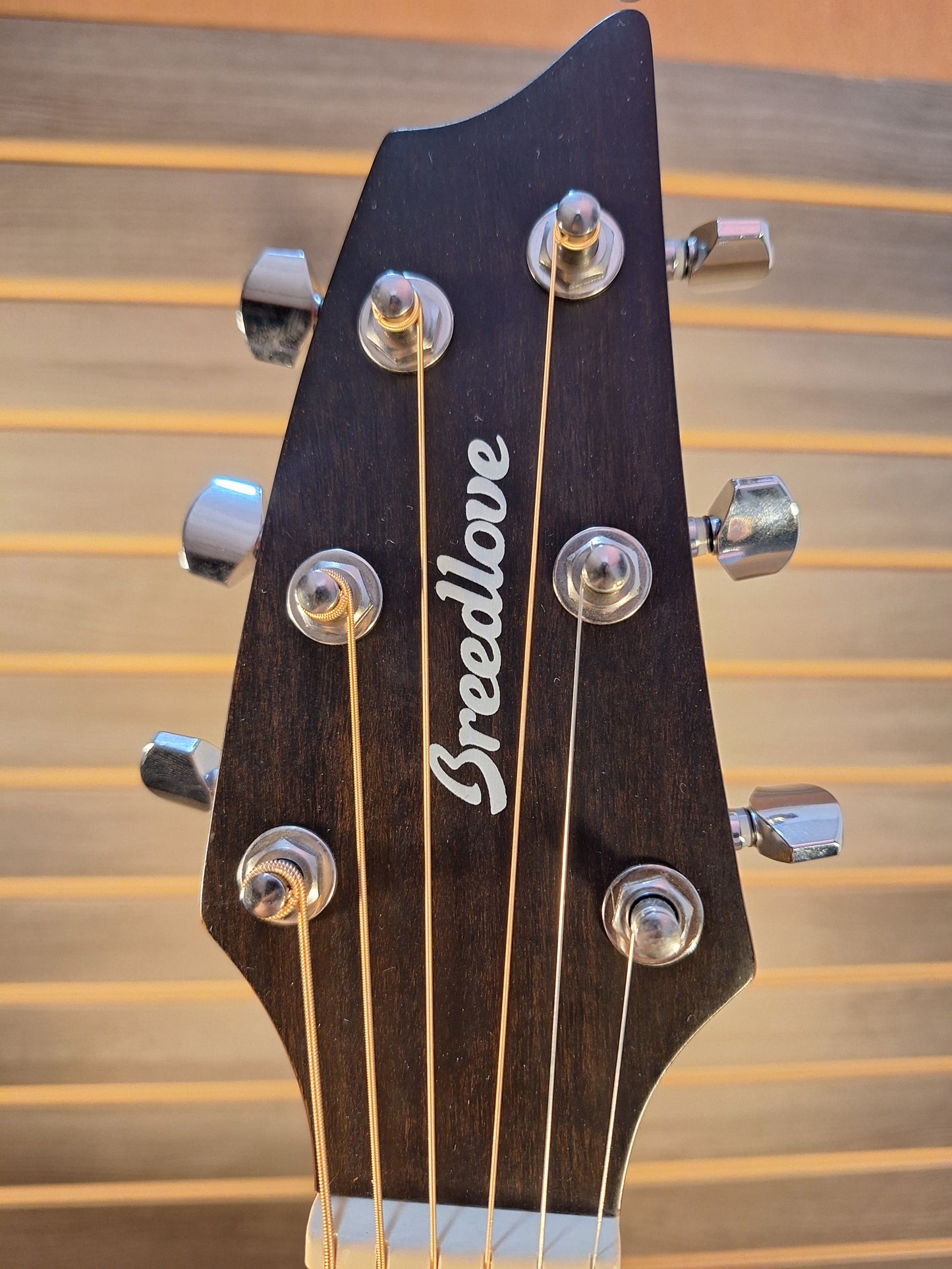 Breedlove Discovery S African Mahogany- African Mahogany Concert Acoustic Guitar Natural