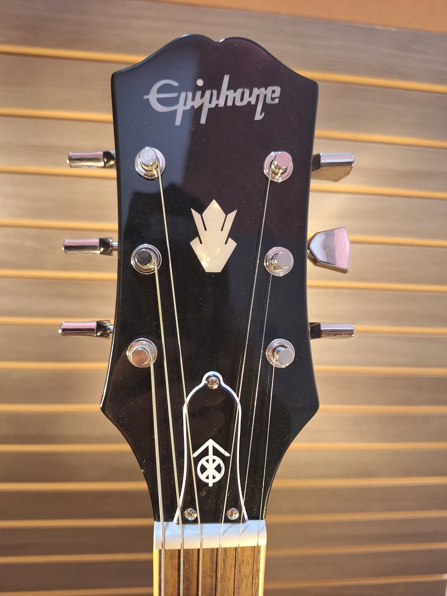 Epiphone Jim James ES-335 Signature Semi-hollow Electric Guitar /Seventies Walnut With Hardshell Case