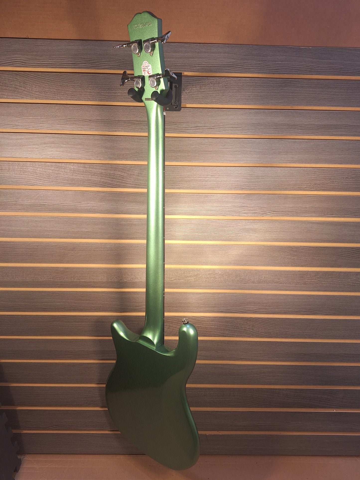 Epiphone Embassy Bass Guitar Wanderlust Green Metallic