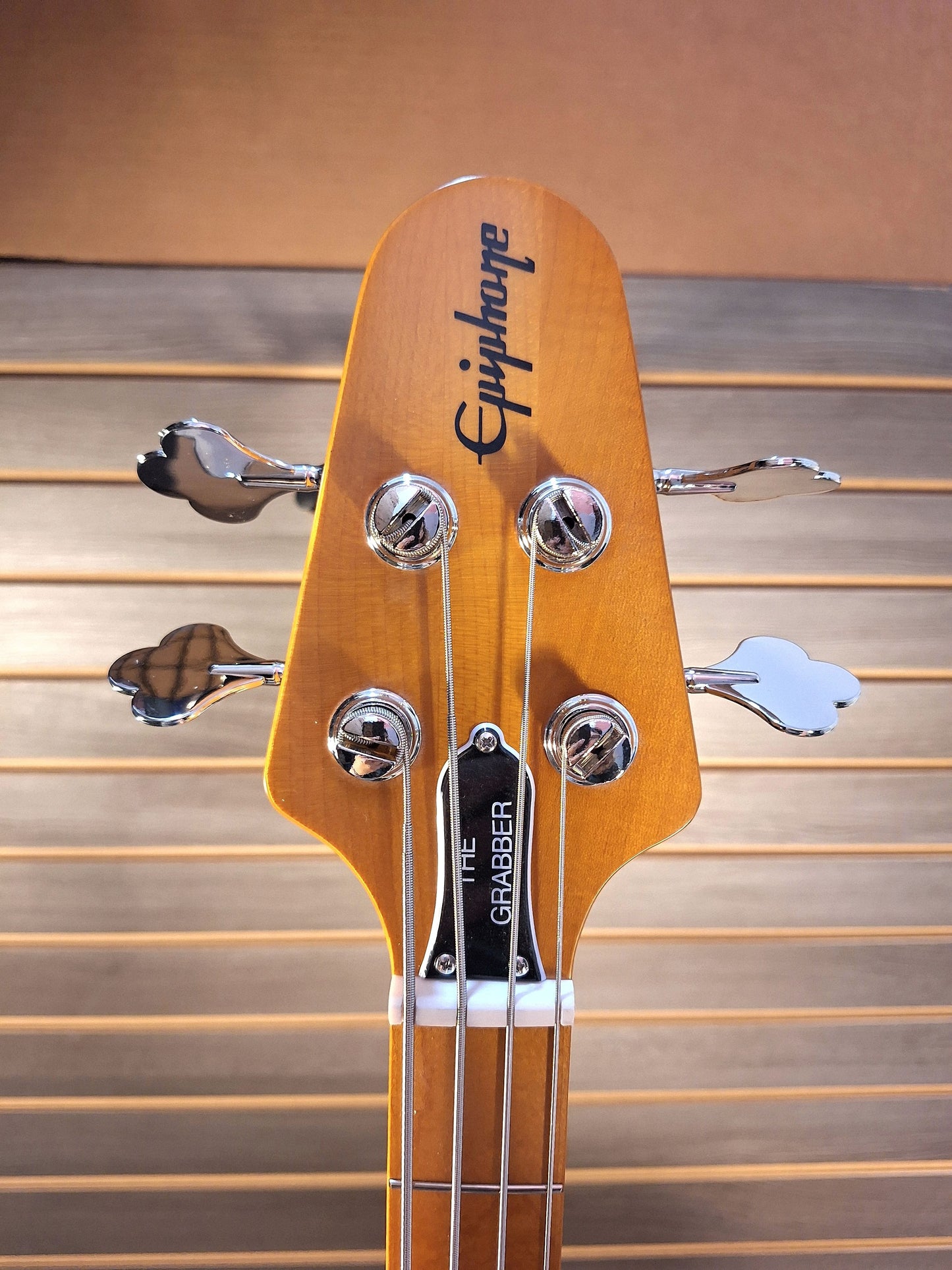 Epiphone Grabber Bass Black With Premium Gig Bag