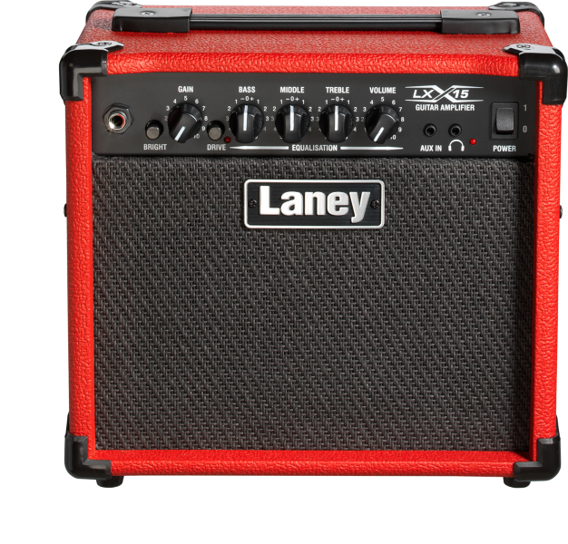 Laney LX15 Amp Red