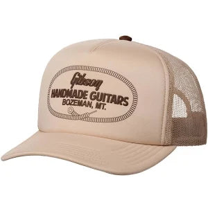 Gibson Foam Trucker Hat Bozeman Cream