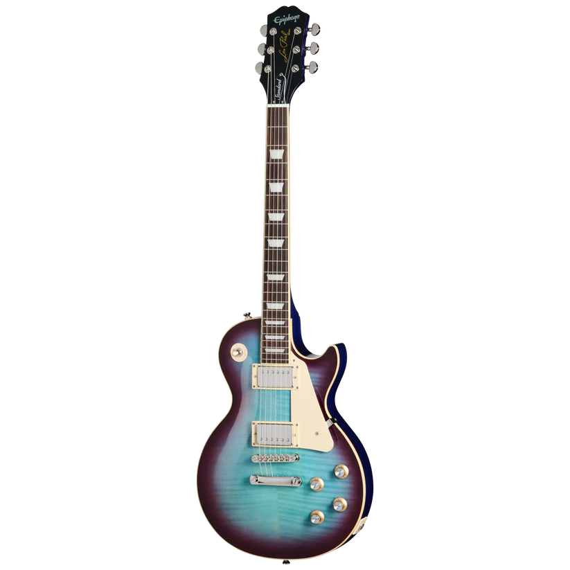 (Photos coming soon)Epiphone Les Paul Standard 60s Figured Blueberry Burst With Premium Gig Bag