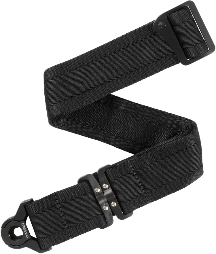 D'Addario Auto Lock Swivel Guitar Strap Black 50BALSV00