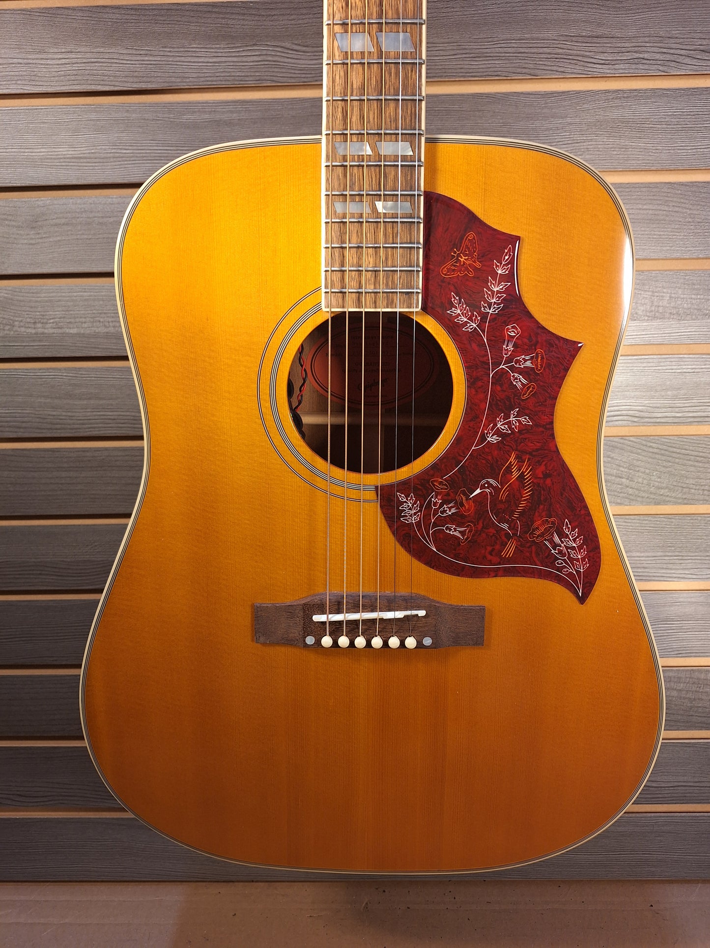 Epiphone Hummingbird Aged Natural Gloss (4)