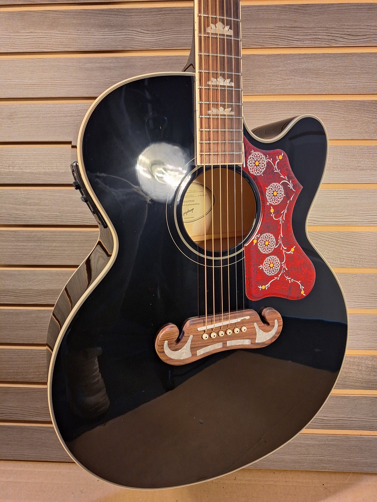Epiphone J200 EC Studio Acoustic Electric Guitar