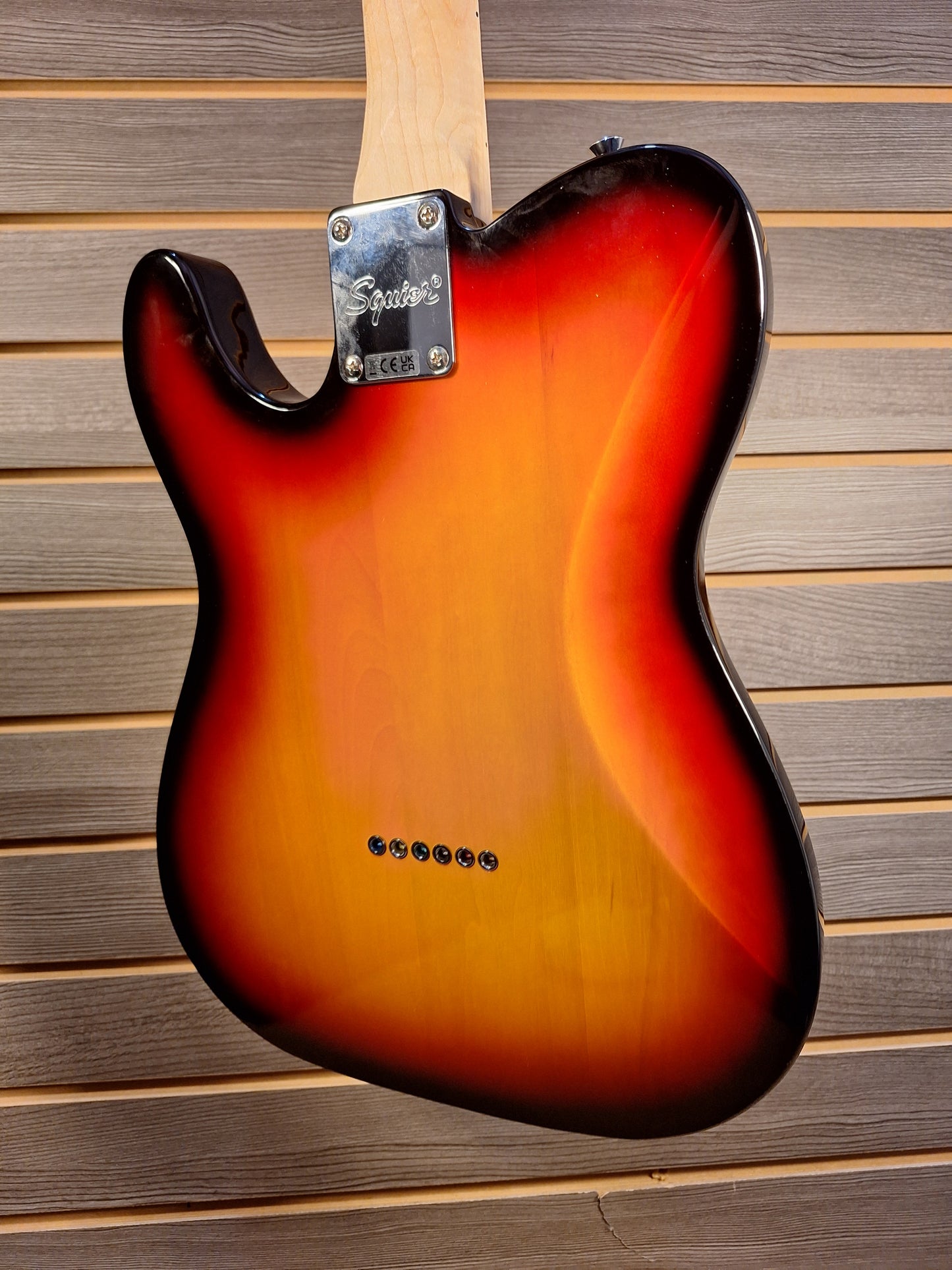 "Used" Fender Squier Telecaster Affinity MN BPG 3TS Sun Burst