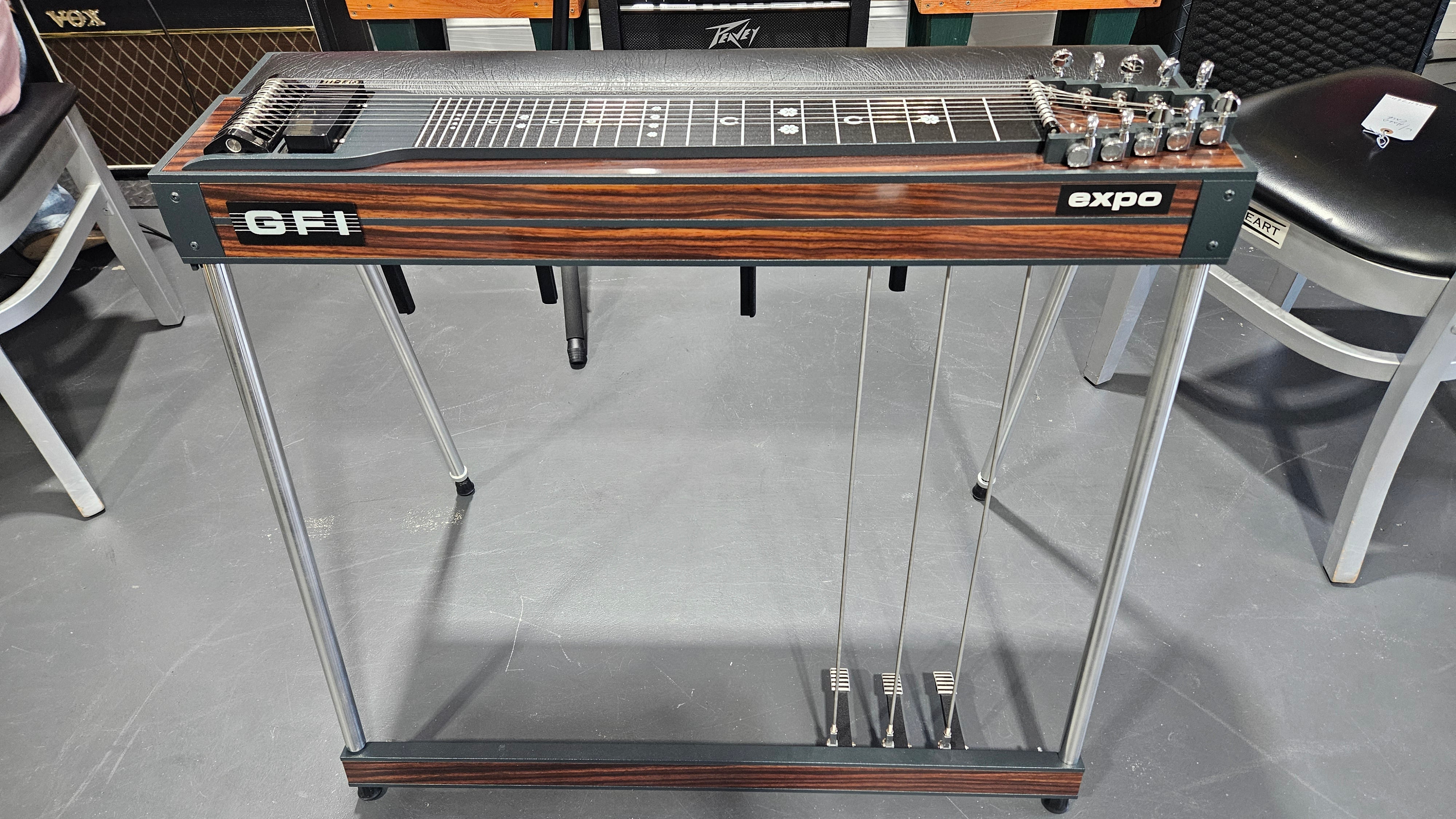 Used GFI Expo Pedal Steel Guitar With Hardcase