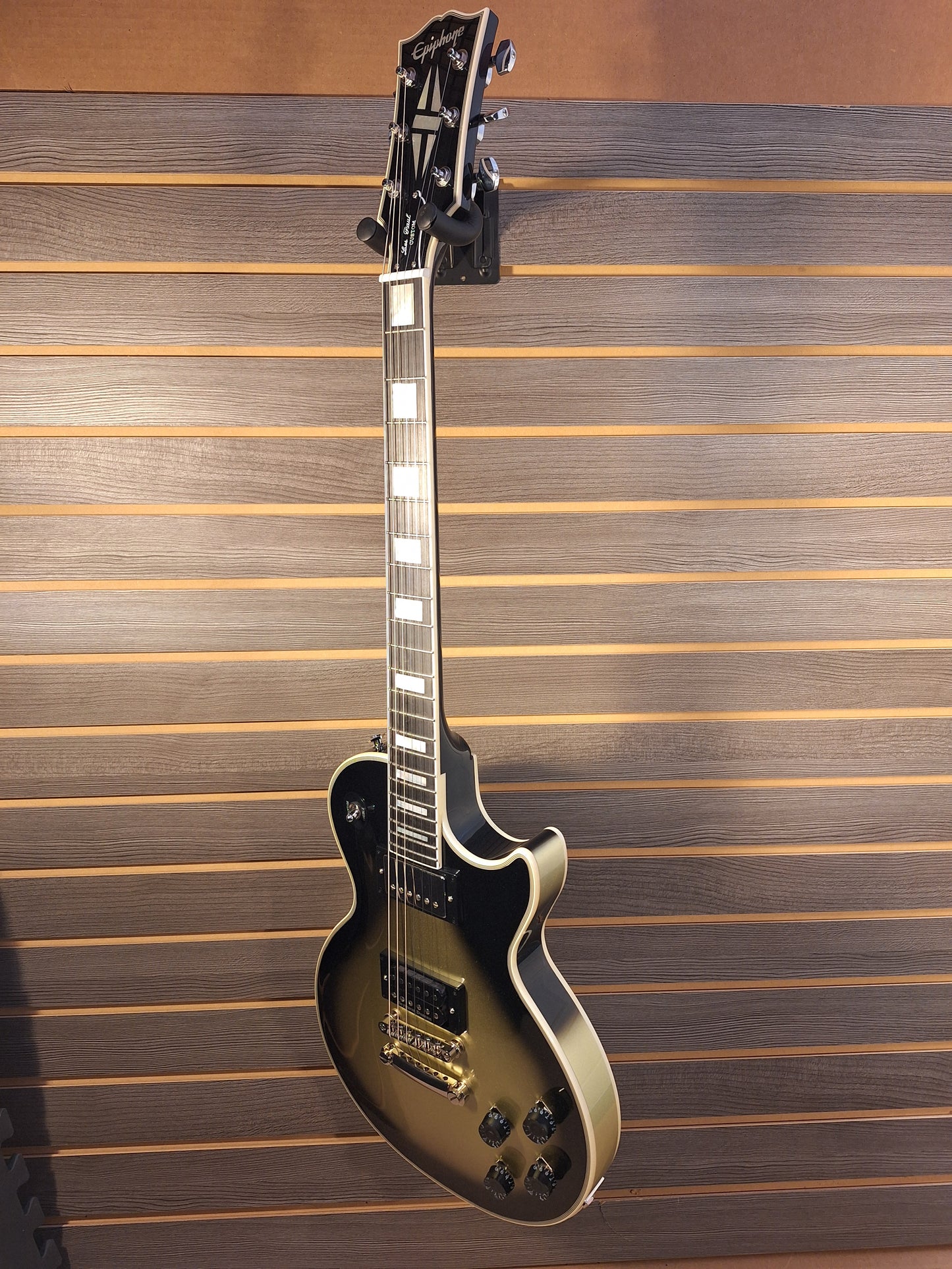 Epiphone Adam Jones 1979 Les Paul Custom Electric Guitar Antique Silverburst With Hardcase