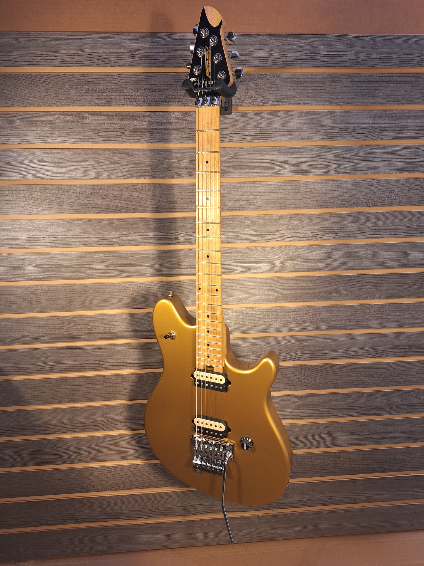 USA Late 1990s Peavey Wolfgang Special With Hard Case Solid Vintage Gold