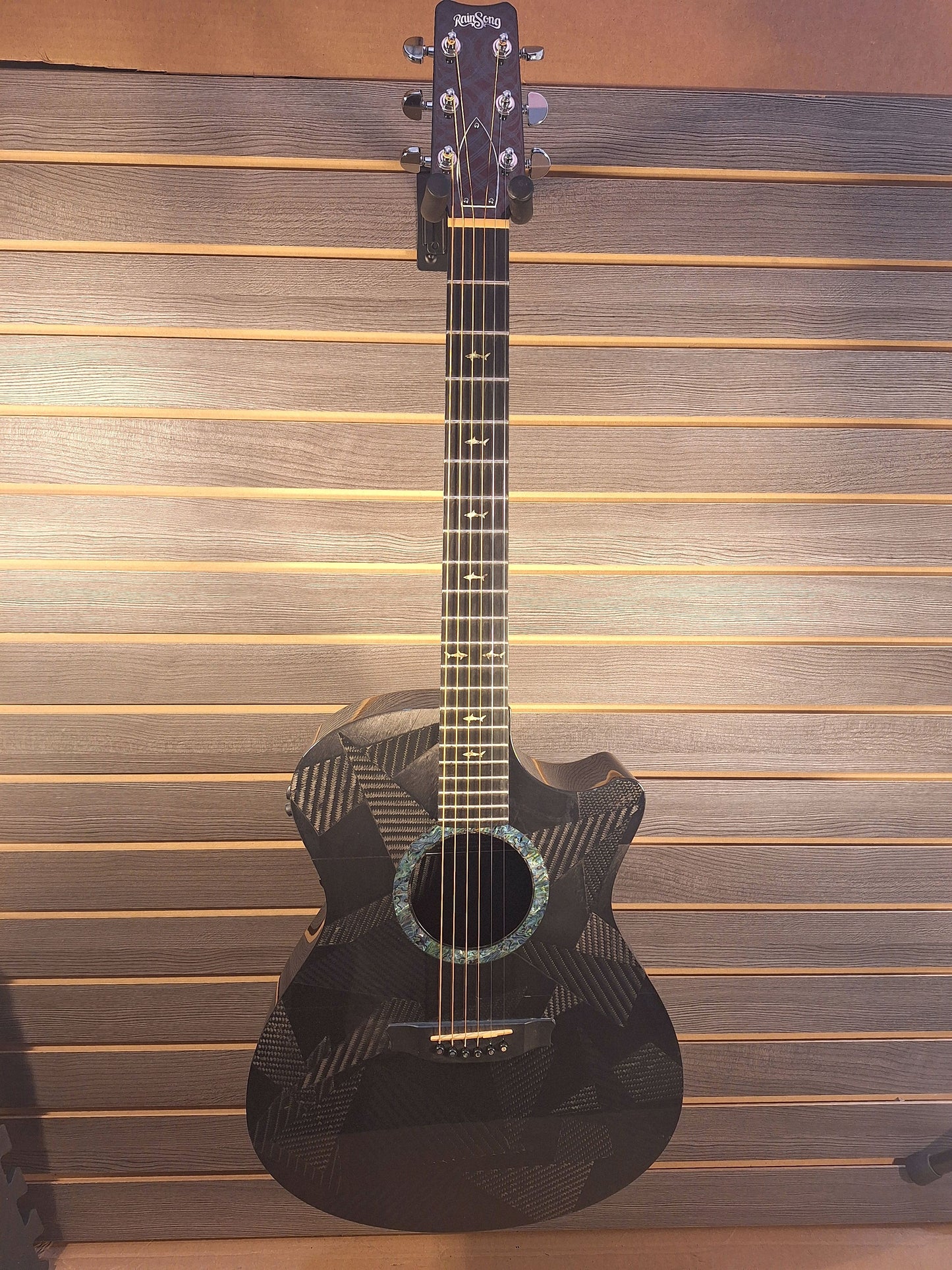 Previously Owned Rainsong BI-OM1000N2 with Iriginal Hard Case