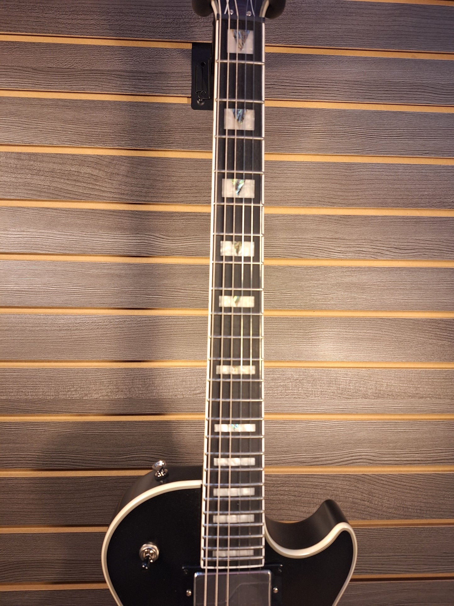 Epiphone Les Paul Prophecy Electric Guitar-Aged Jet Black Metallic