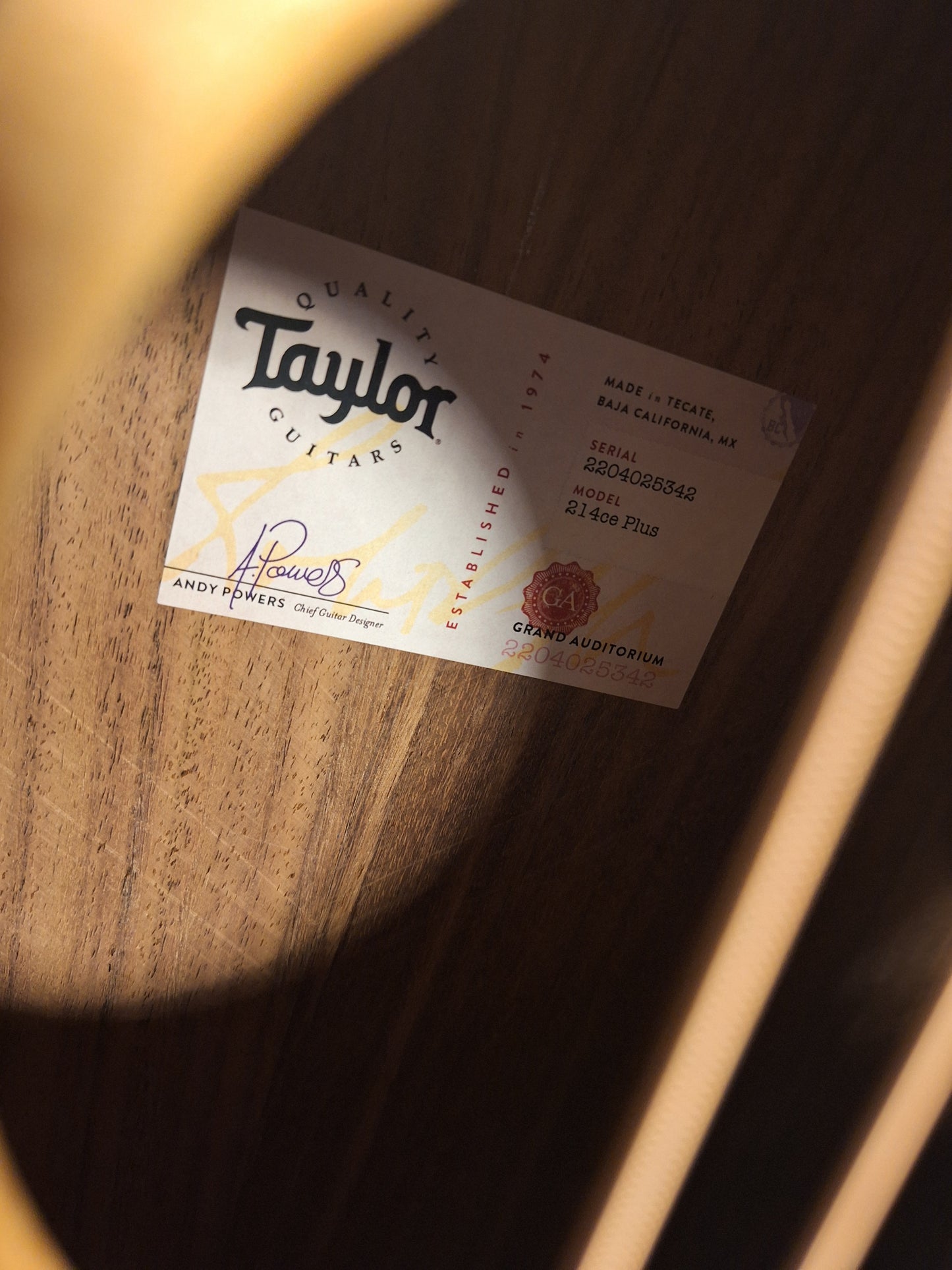 Taylor 214ce Plus Acoustic Electric Guitar