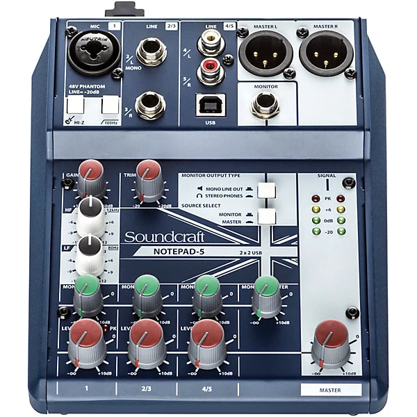 Soundcraft Notepad-5 Mixer