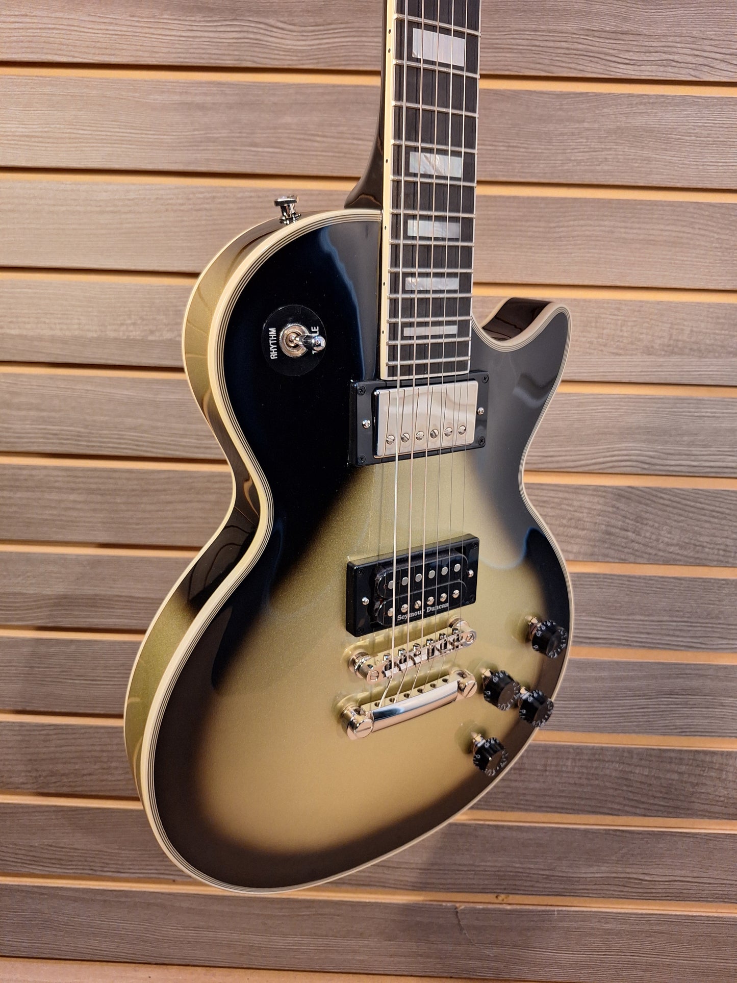 Epiphone Adam Jones 1979 Les Paul Custom Electric Guitar Antique Silverburst With Hardcase