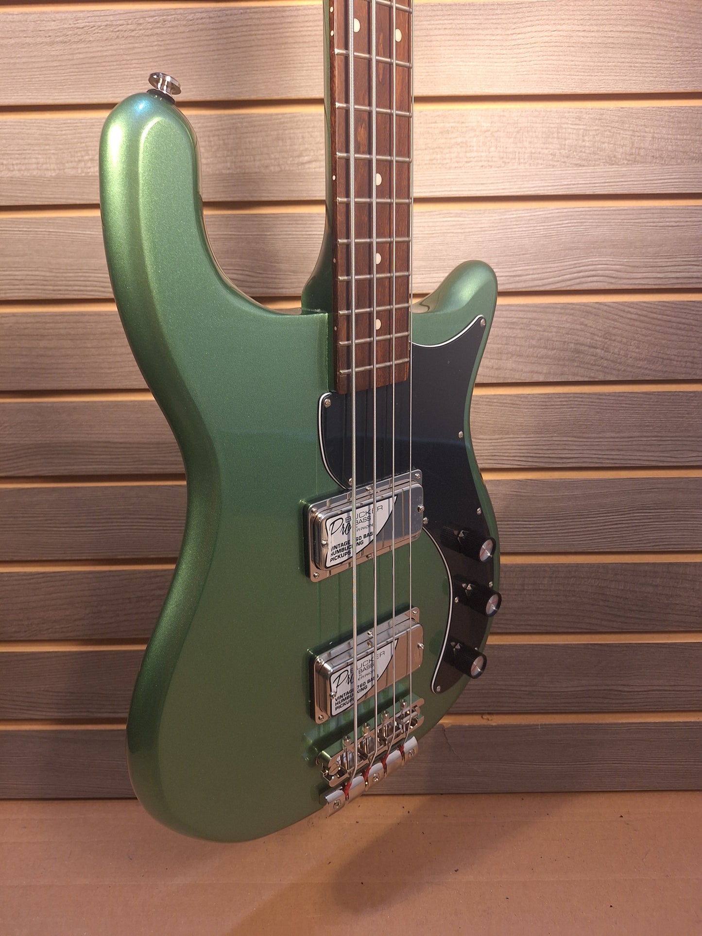 Epiphone Embassy Bass Guitar Wanderlust Green Metallic