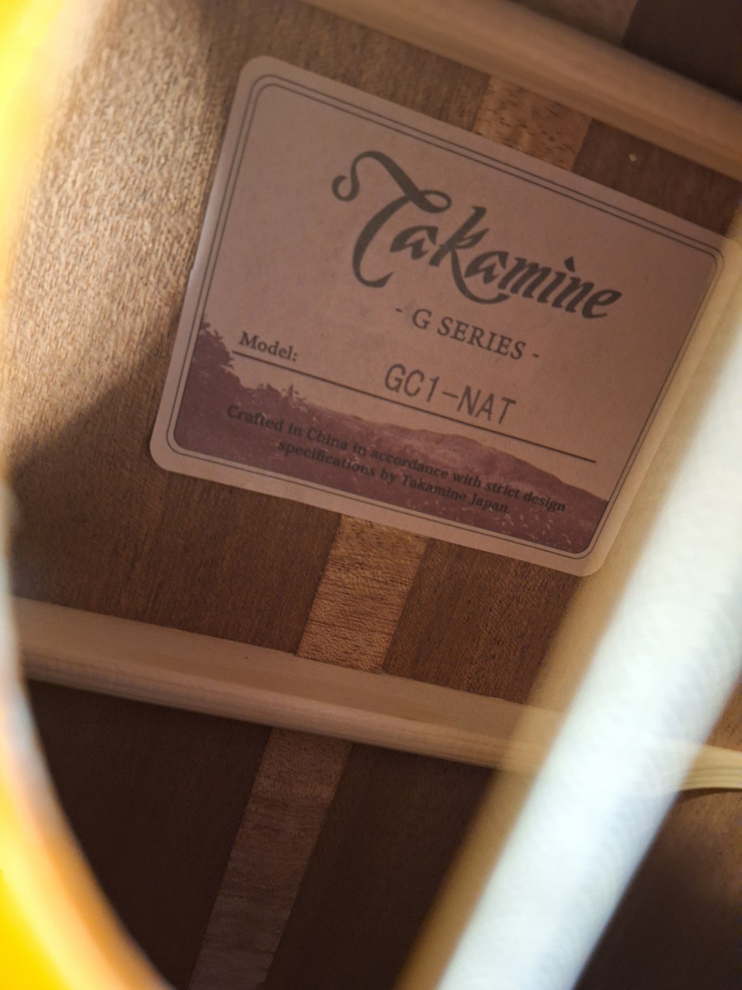 Takamine GC1NAT Classical Guitar