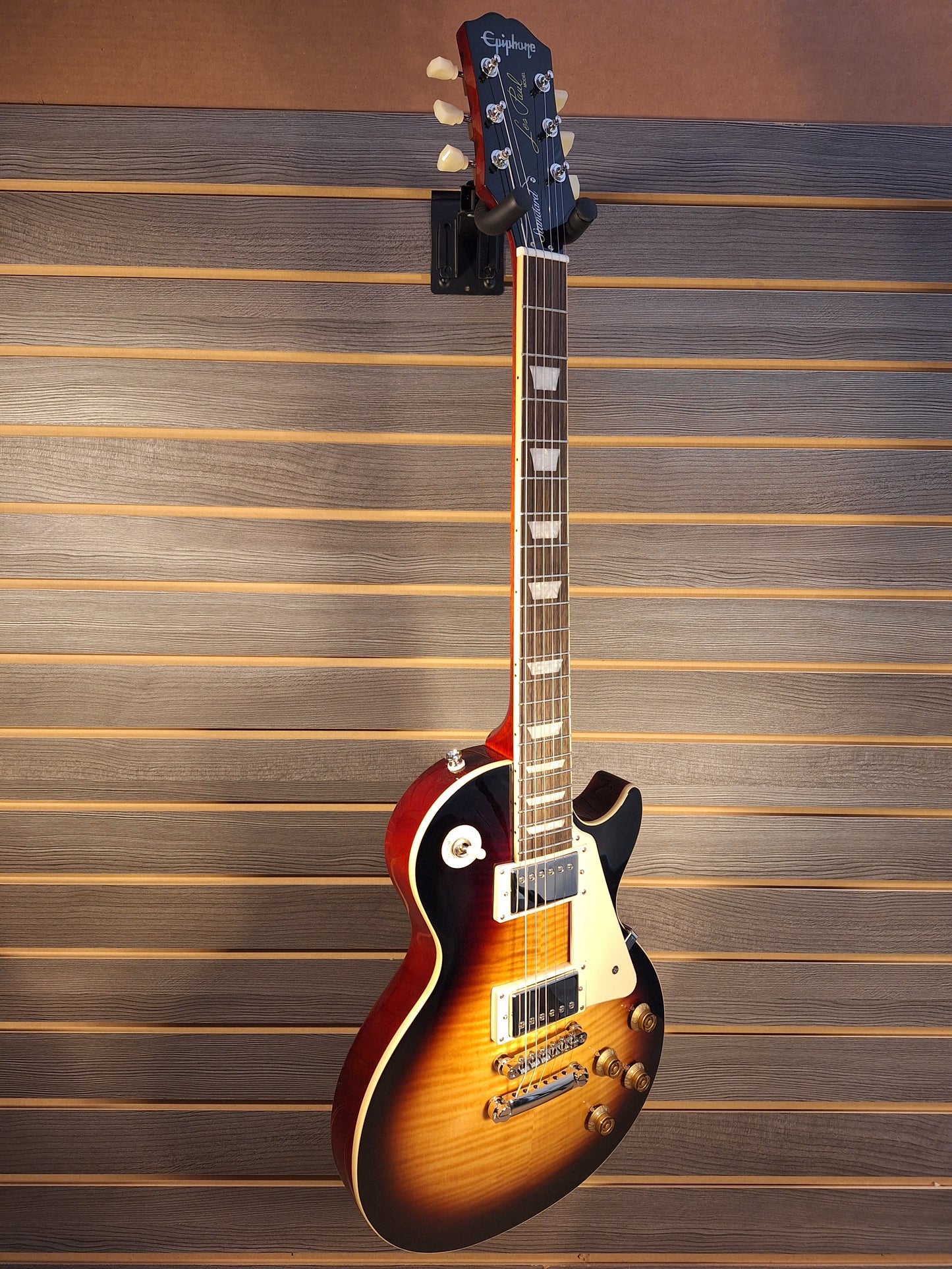 Epiphone Les Paul Standard 50s Figured Electric Guitar With Premium Gig Bag
