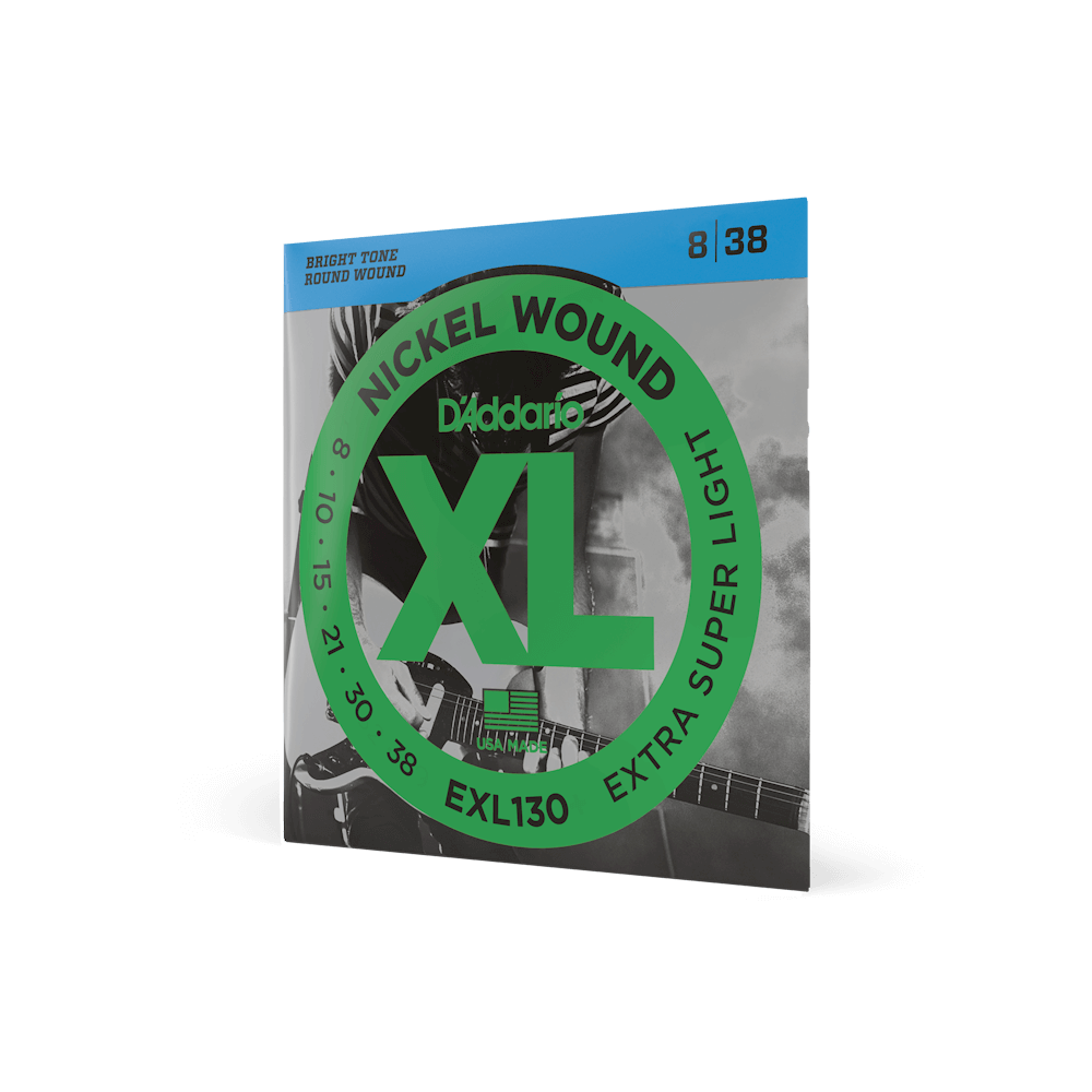 D'Addario XL 8-38 Electric Guitar Strings