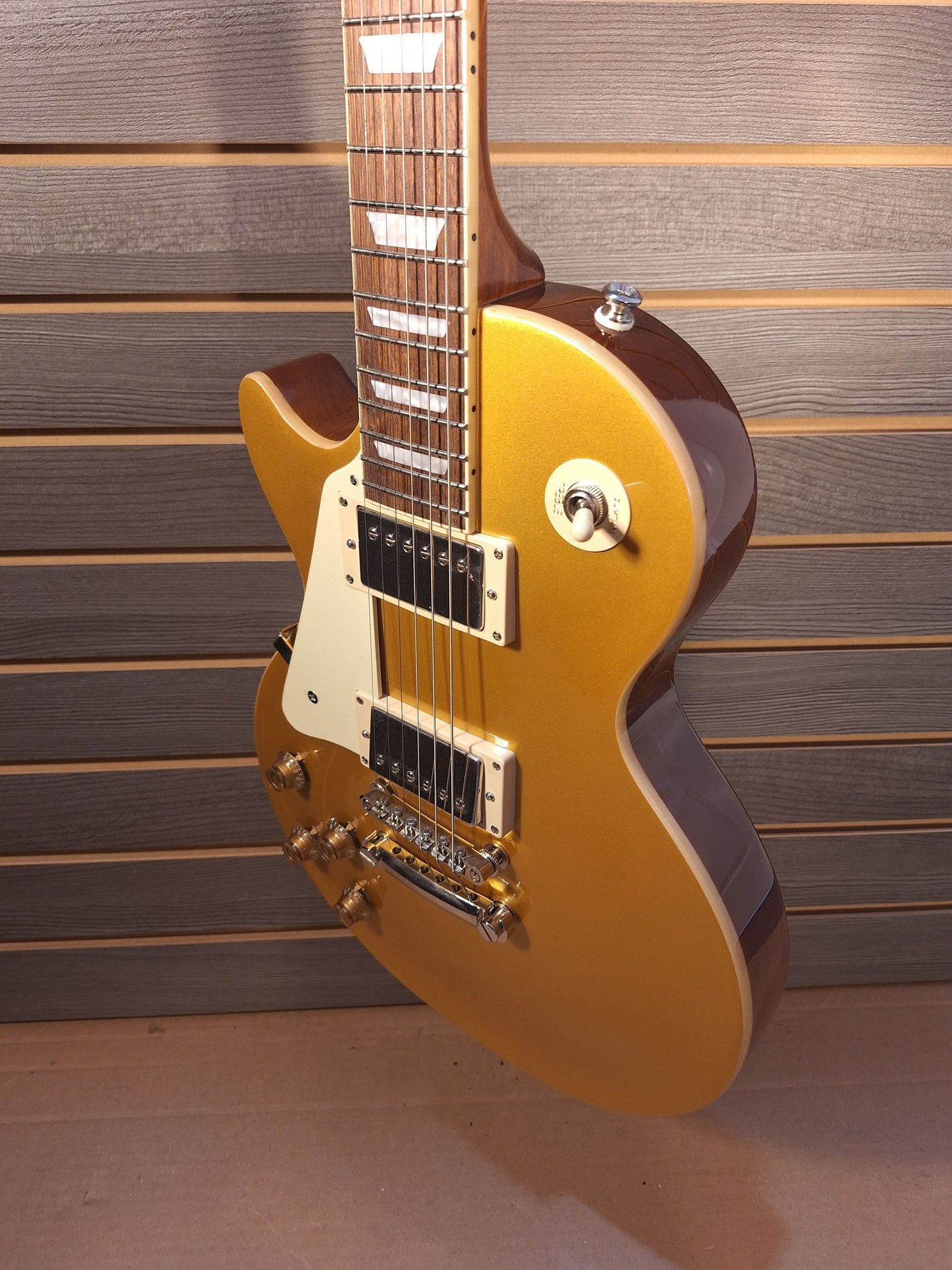 Epiphone Les Paul Standard 50s Gold Top Electric Guitar (Lefty)
