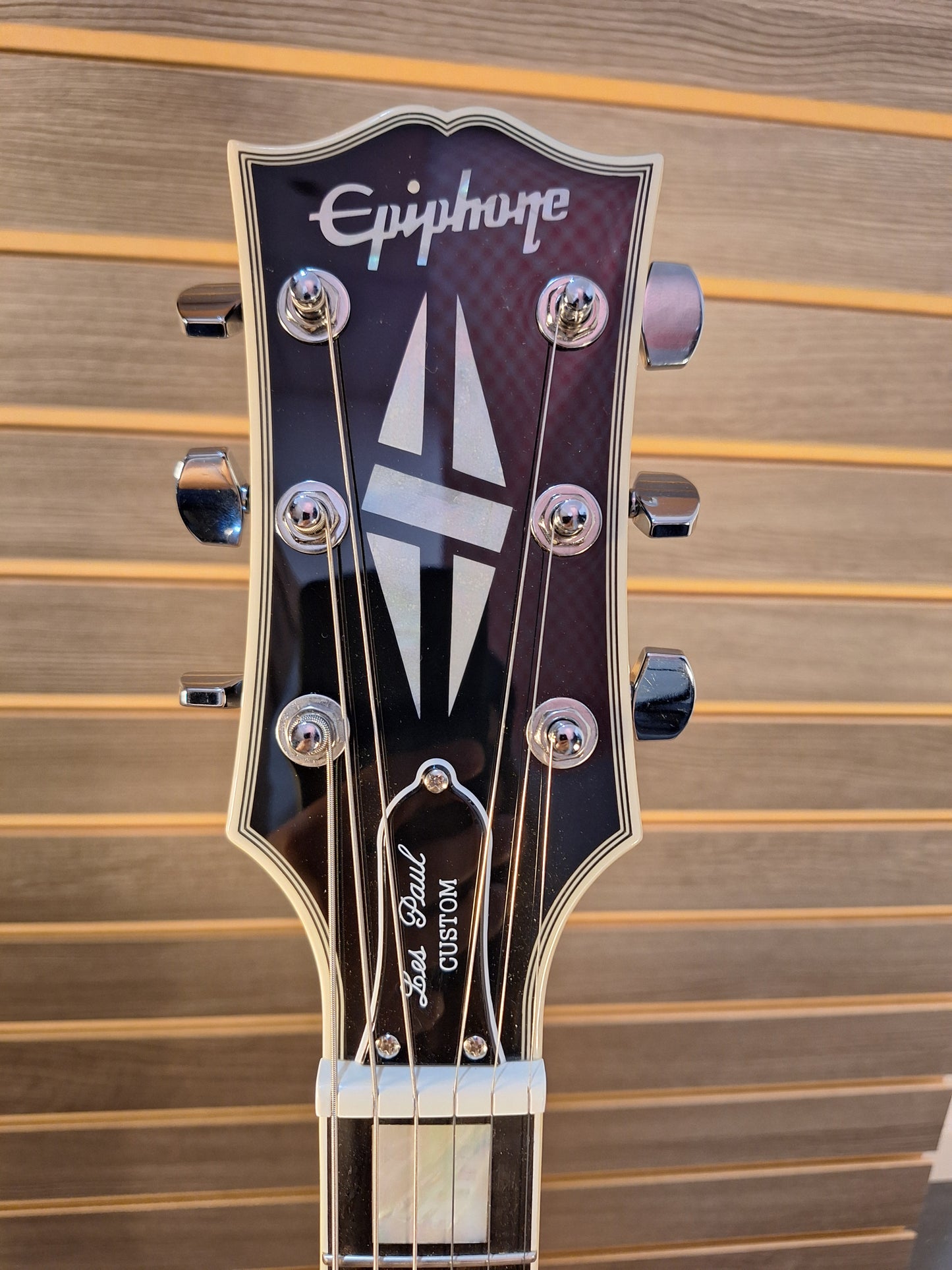 Epiphone Adam Jones 1979 Les Paul Custom Electric Guitar Antique Silverburst With Hardcase