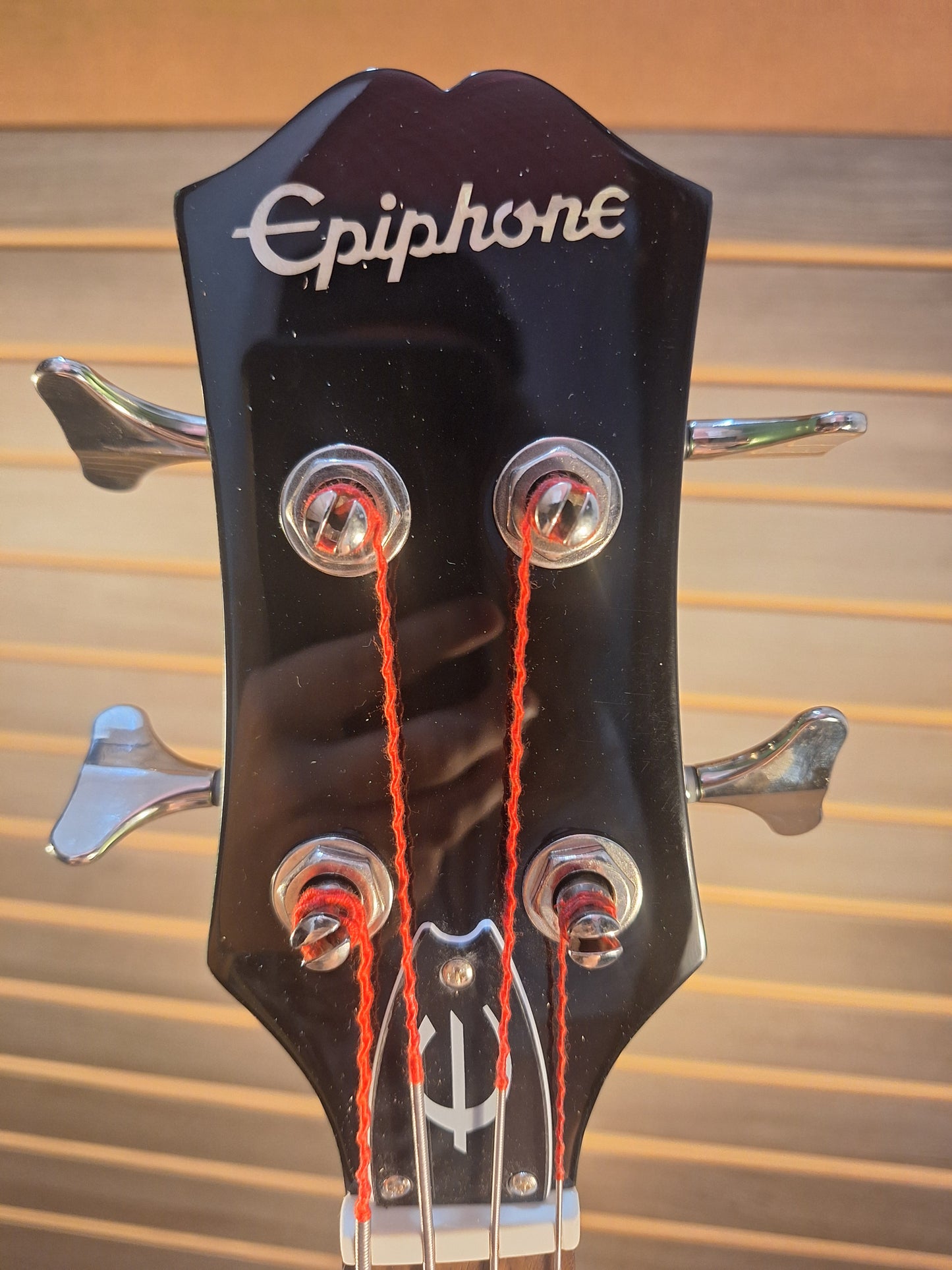 Epiphone Embassy Bass Guitar Wanderlust Green Metallic