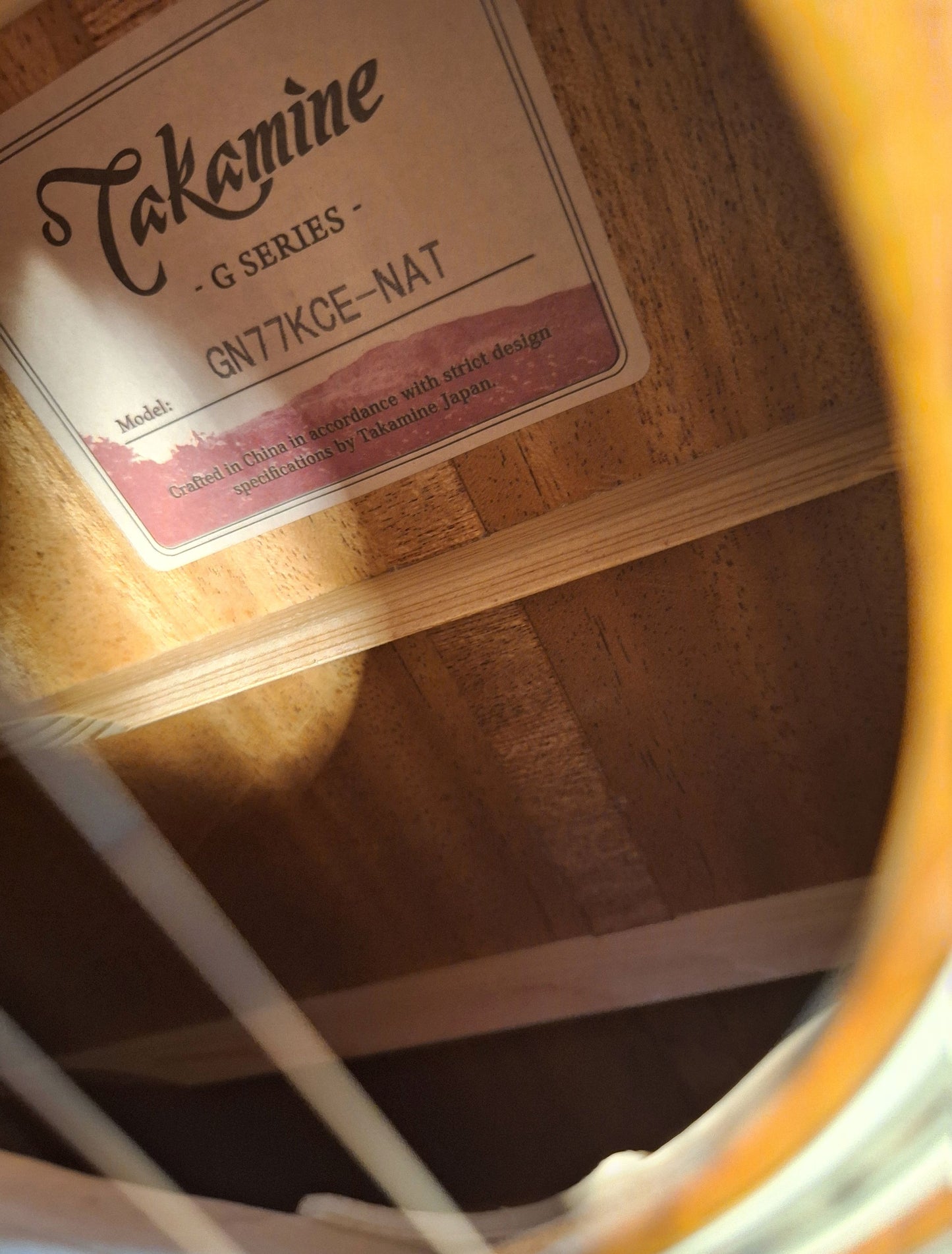 Takamine GN77KCE NAT Acoustic Electric Guitar