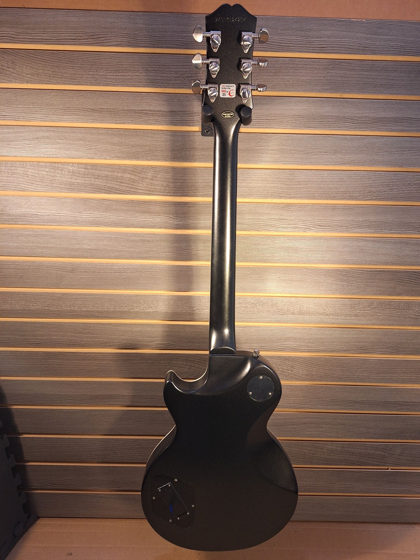 Epiphone Les Paul Prophecy Electric Guitar-Aged Jet Black Metallic