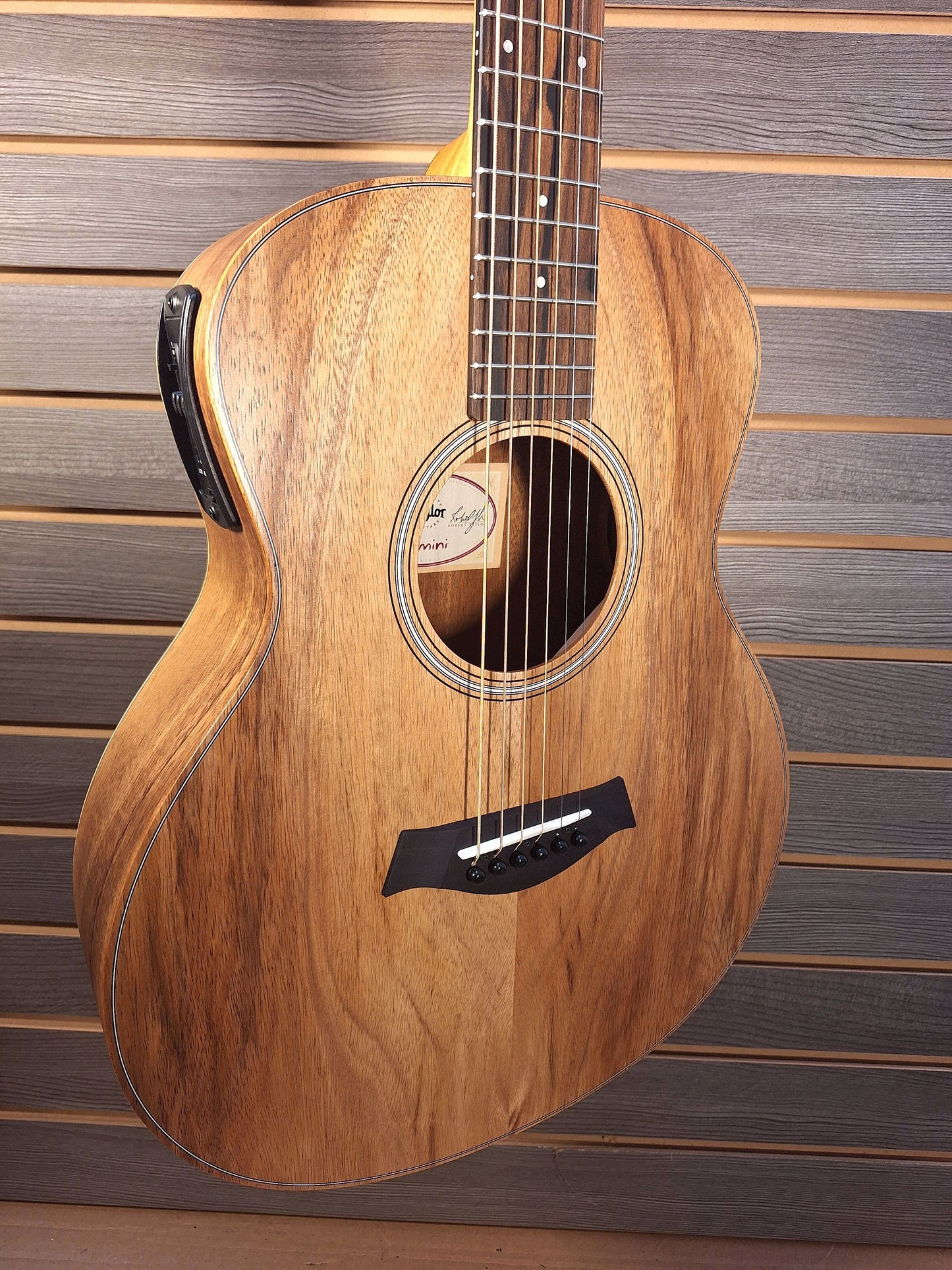Taylor GS Mini-e Koa Electric/Acoustic Guitar