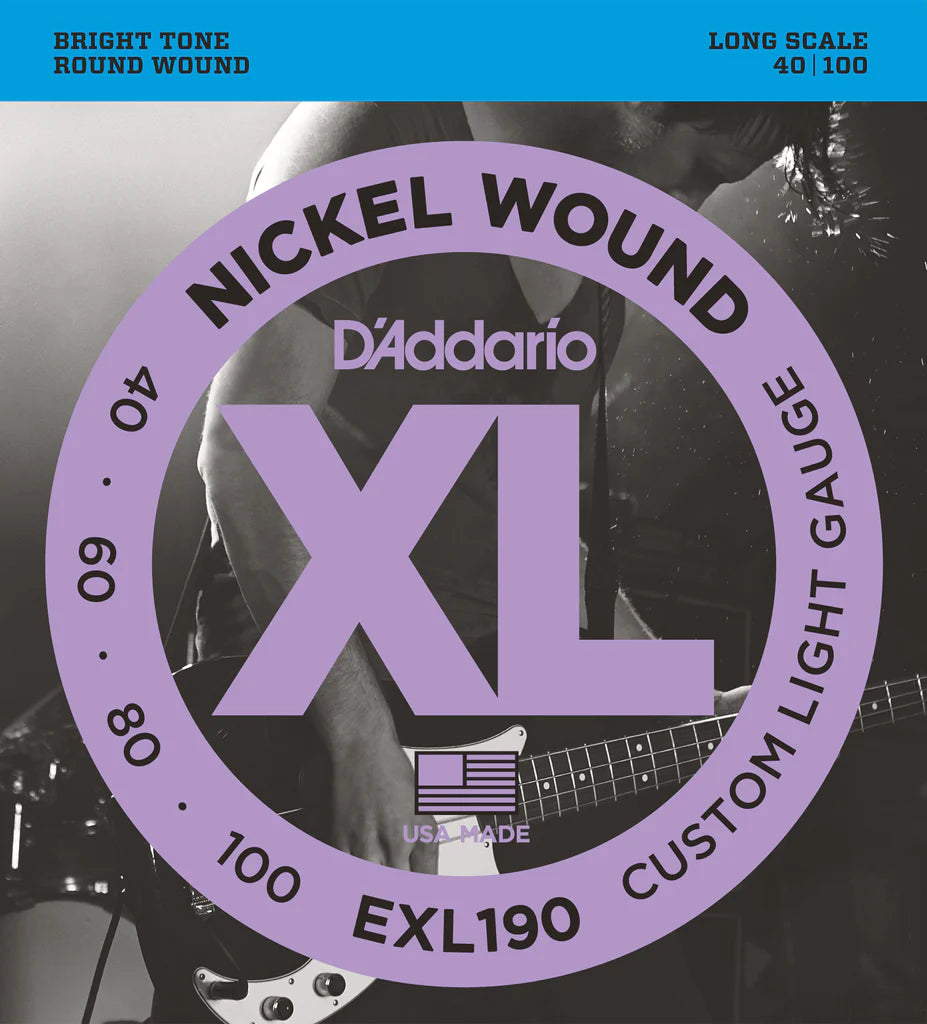 D'Addario EXL 190 Long Scale Bass Strings