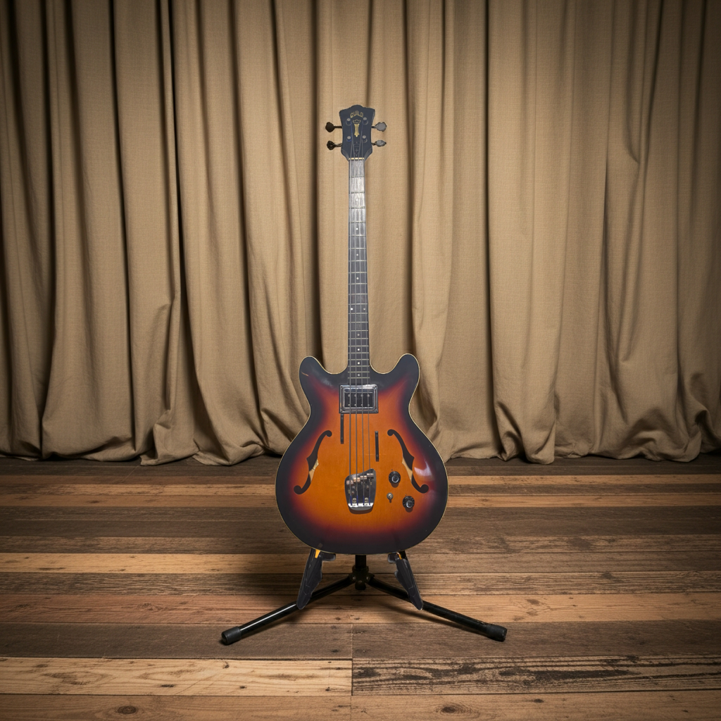 1967 Guild Starfire I Electric Bass Guitar With Hardcase