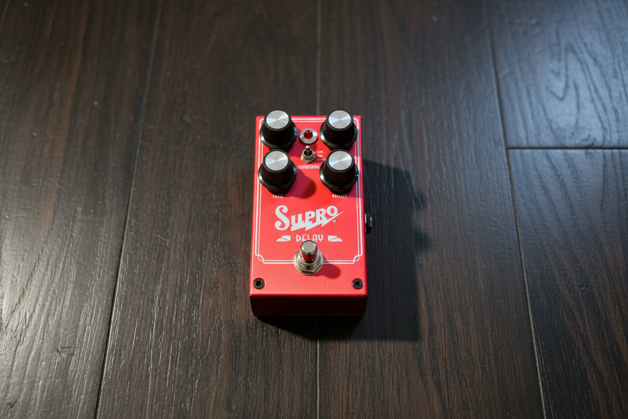 Used Supro Delay Electric Guitar Pedal