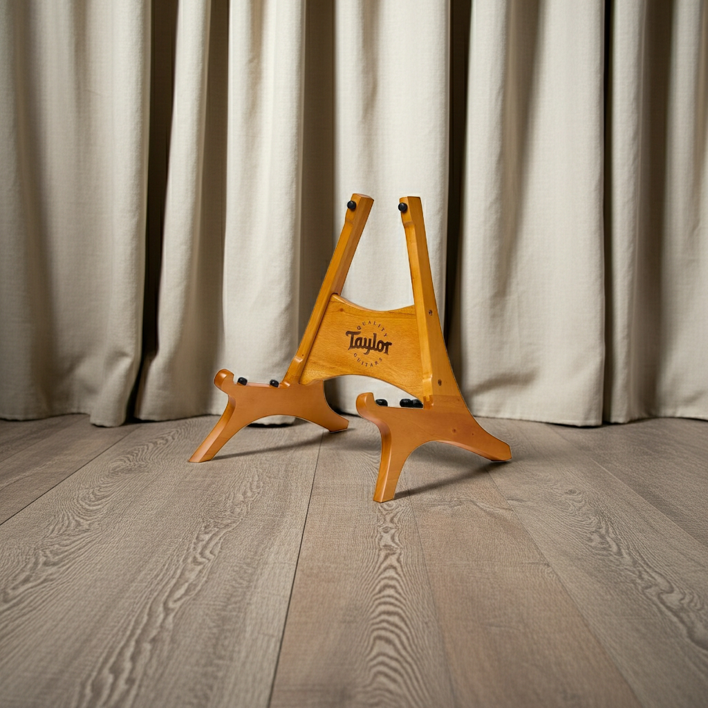 Taylor Mahogany Natural Finish Guitar Stand