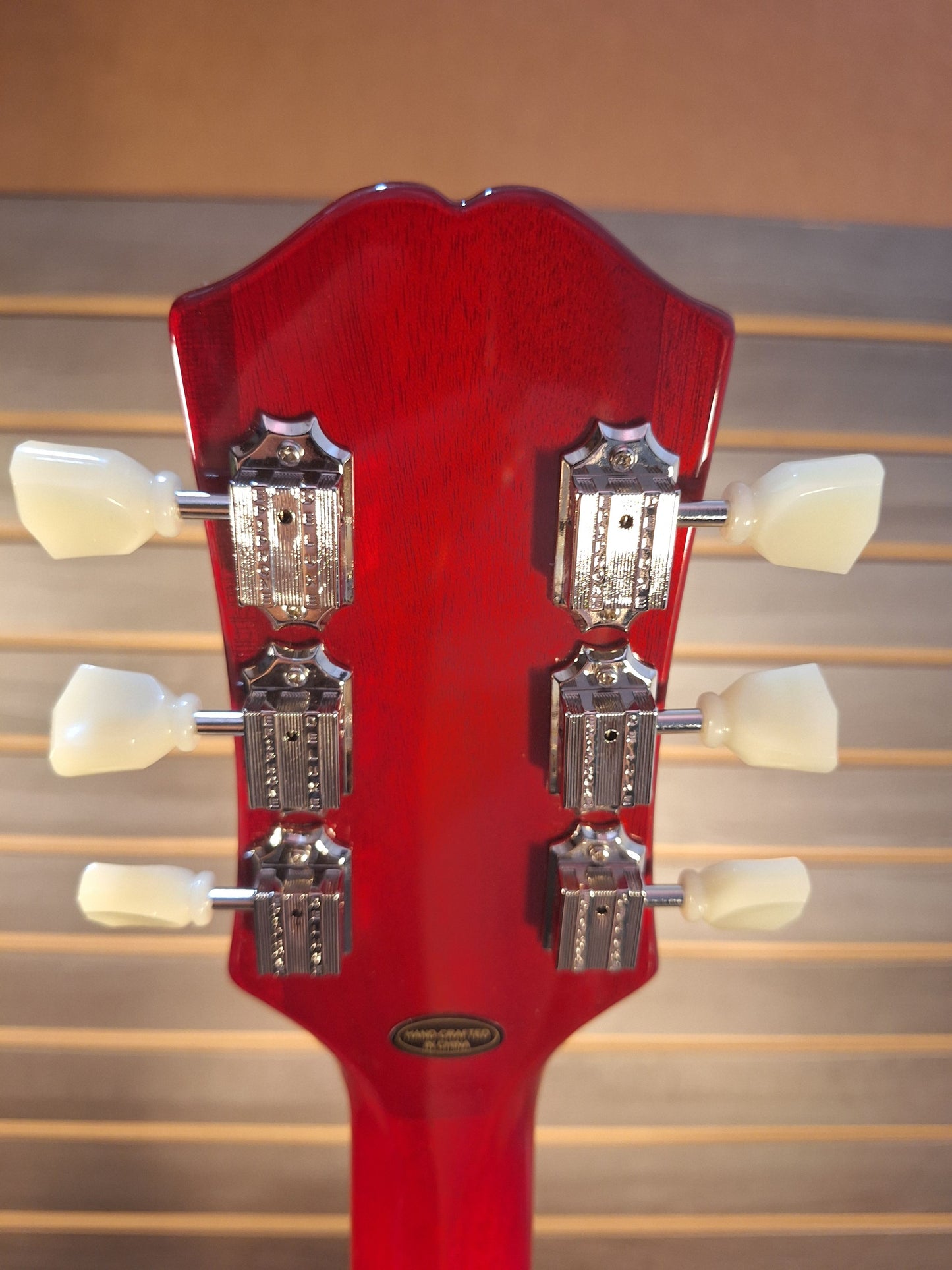Epiphone ES-335 Figured Cherry Red Electric Guitar W/ Premium gig bag By Dr. Epiphone #2
