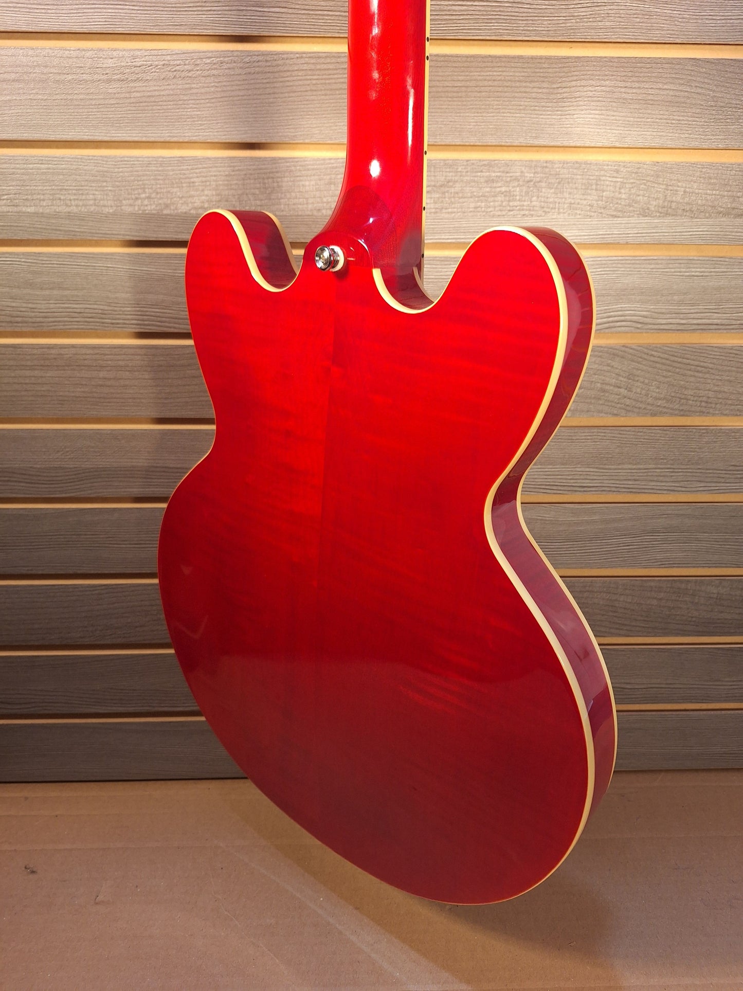 Epiphone ES-335 Figured Cherry Red Electric Guitar W/ Premium gig bag By Dr. Epiphone #2