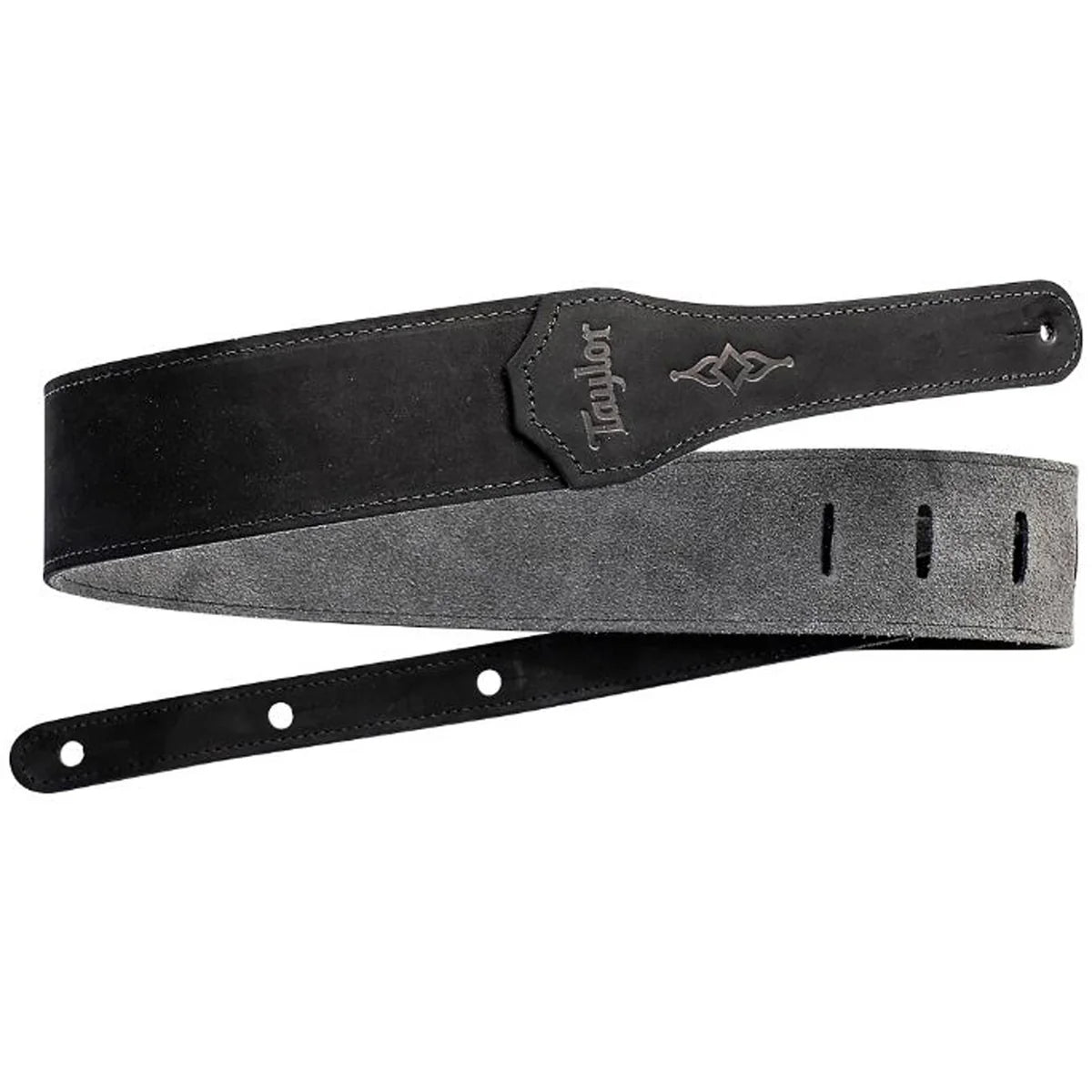 Taylor Strap Sanded Suede Medium Black