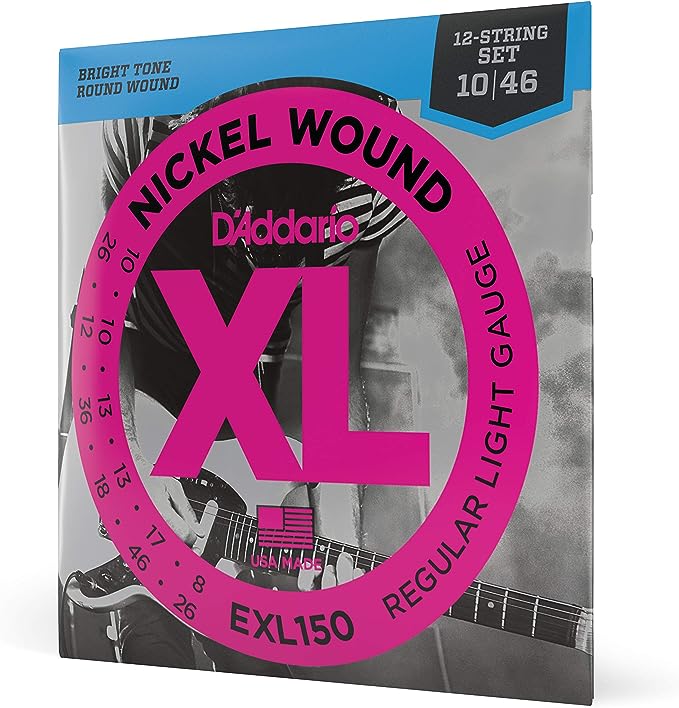 D'Addario NW 10/46 EXL150 12 String