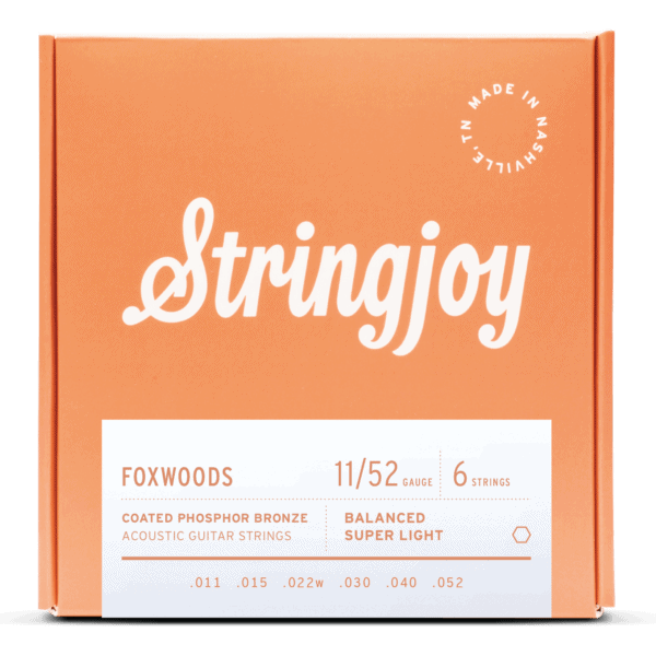 Stringjoy Foxwoods Acoustic Guitar Strings 11/52