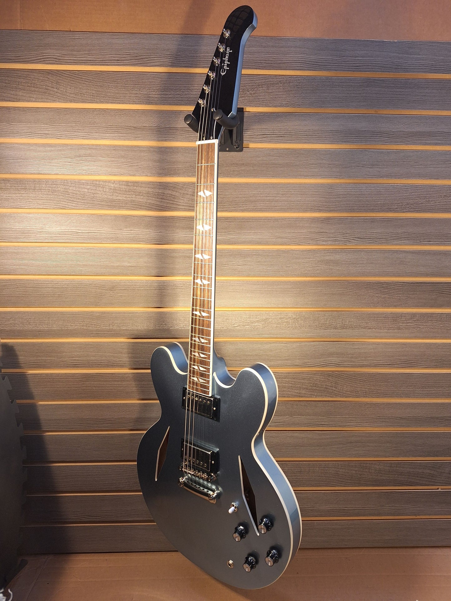 Epiphone Dave Grohl DG-335 Electric Guitar Pelham Blue With Premium Hard Case