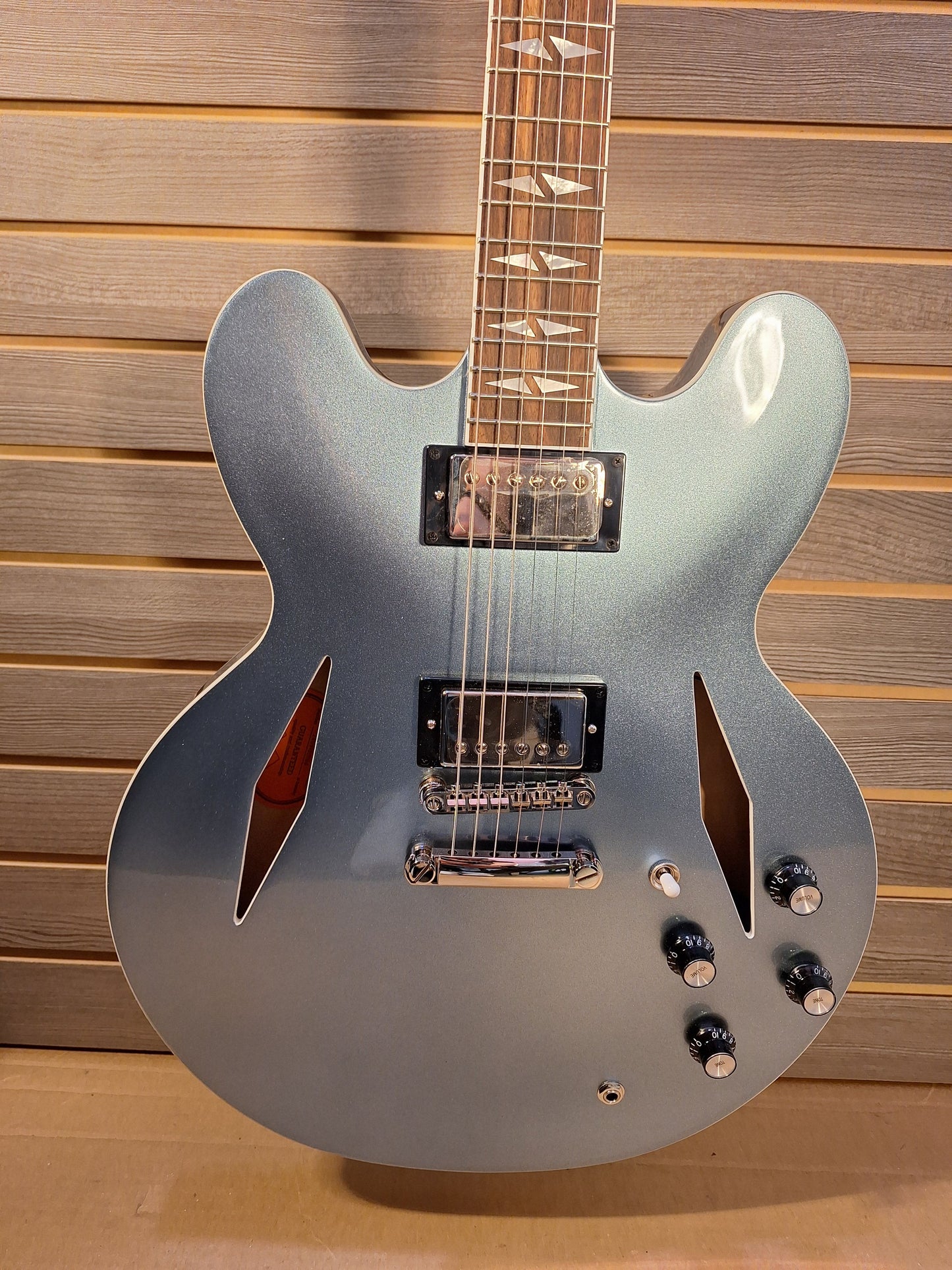 Epiphone Dave Grohl DG-335 Electric Guitar Pelham Blue With Premium Hard Case