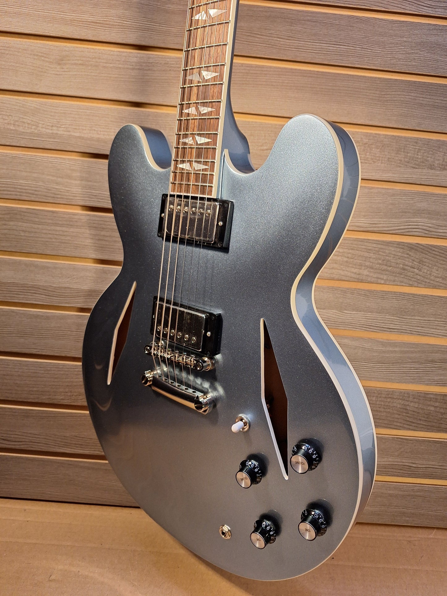 Epiphone Dave Grohl DG-335 Electric Guitar Pelham Blue With Premium Hard Case