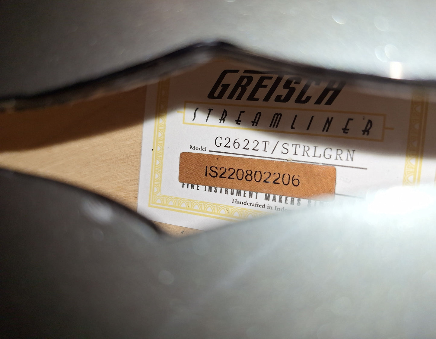"Used" Gretsch Streamliner G2622T Stirling Green