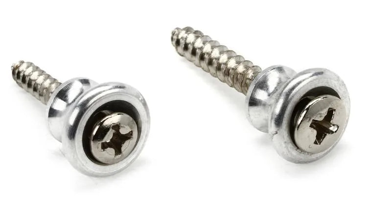 Gibson Strap Buttons 2pc Aluminum