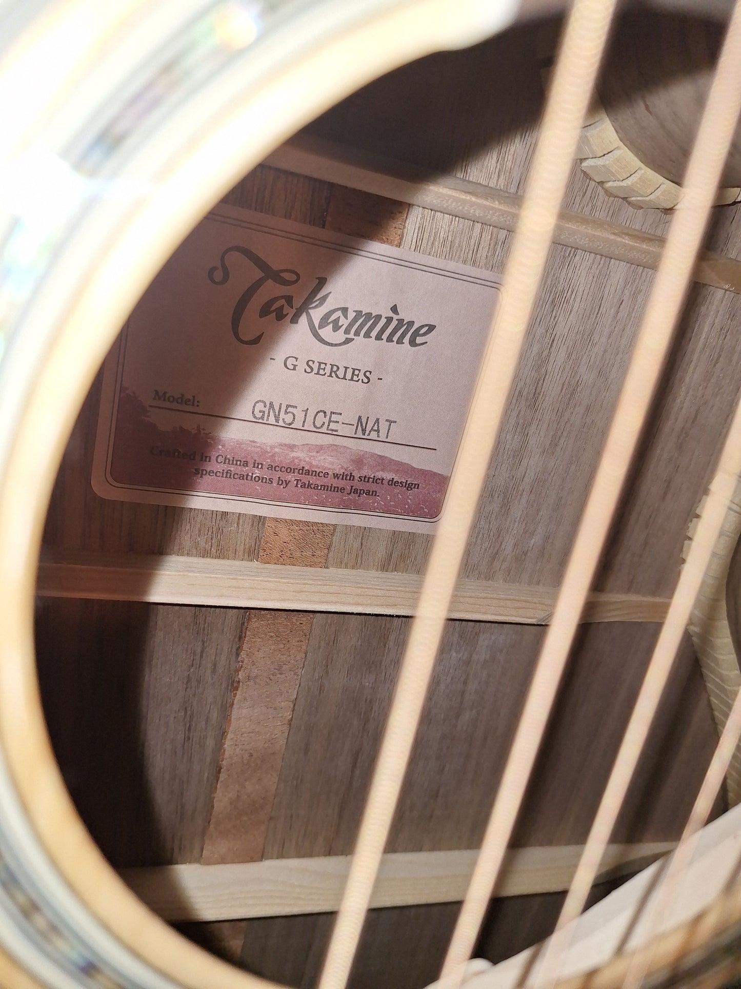 Takamine GN51CE NAT Acoustic Guitar