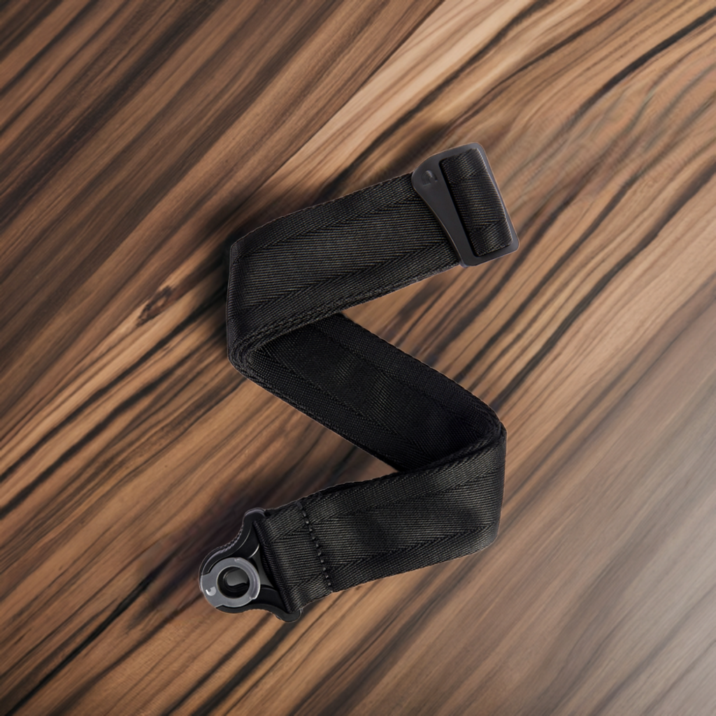D'Addario Auto Lock Guitar Strap Black